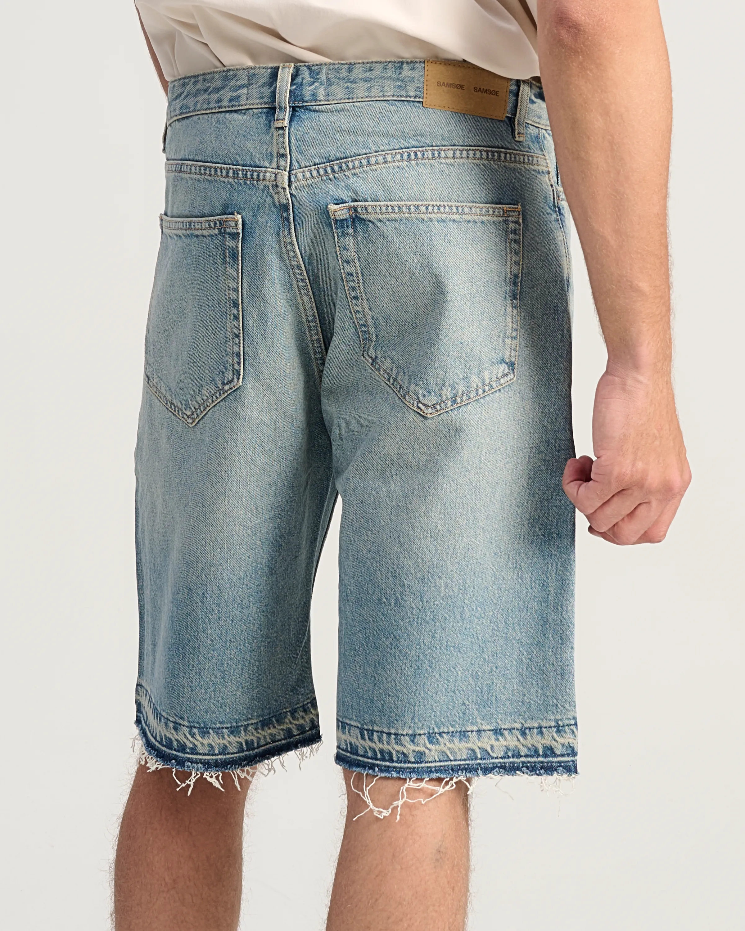 Samsoe & Samsoe Saeddie Short Blauw 110159-001-L
