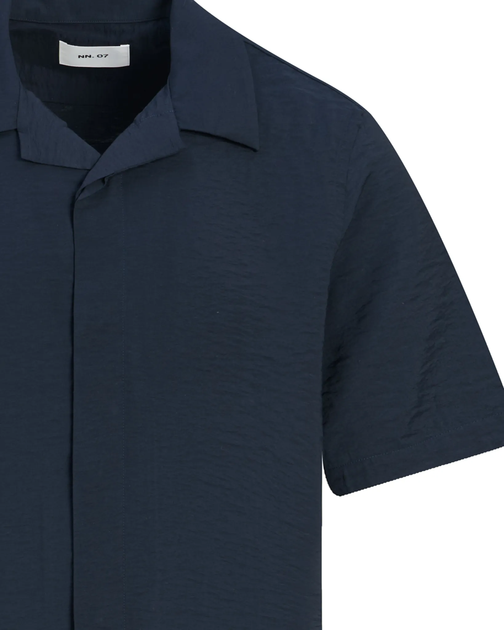 NN07 Hank Casual Overhemd Donker blauw 110170-001-L