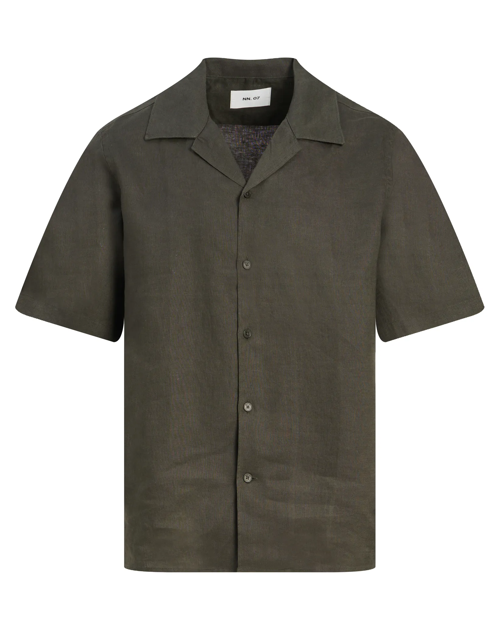 NN07 Julio Casual Overhemd Groen 110174-001-L