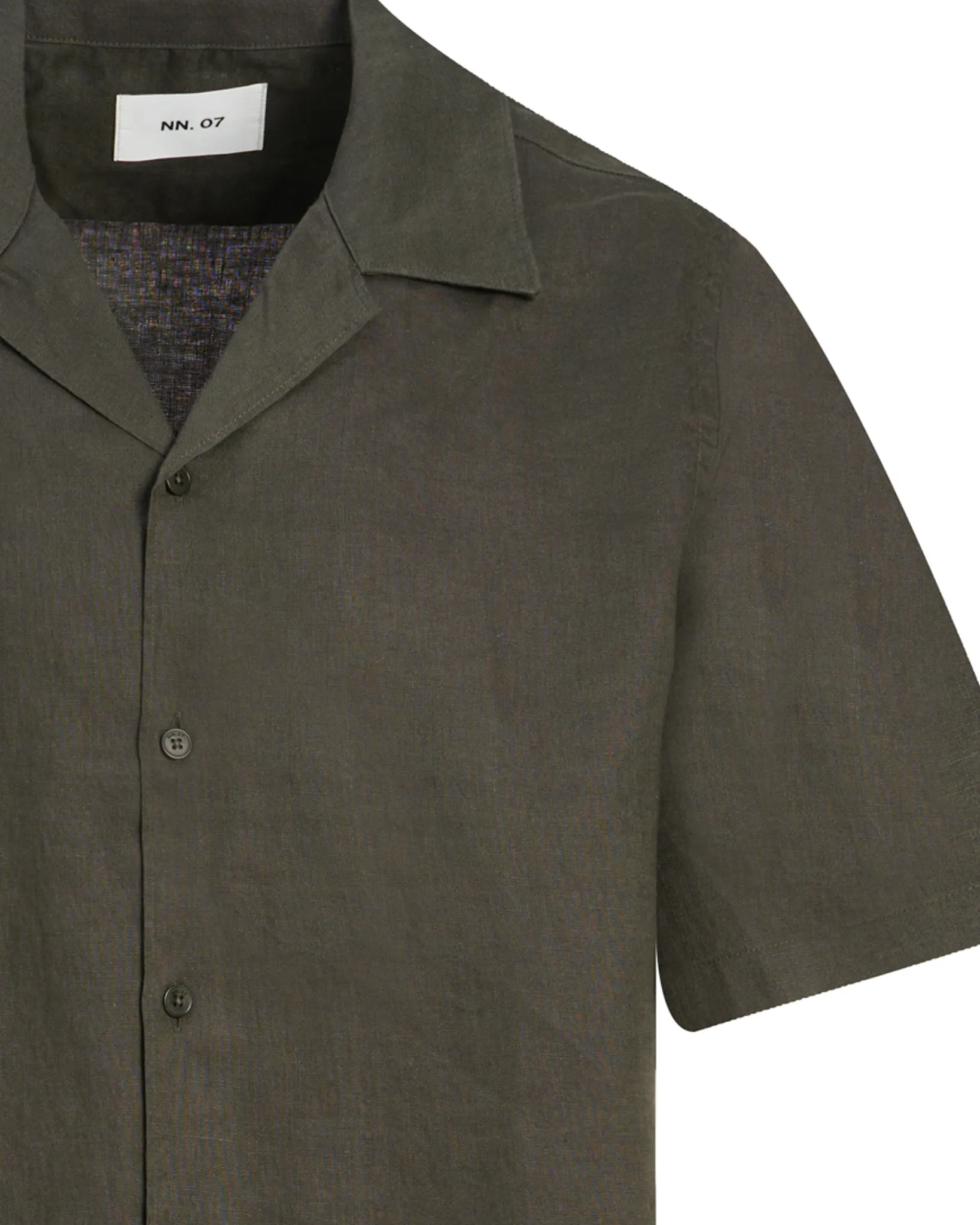 NN07 Julio Casual Overhemd Groen 110174-001-L