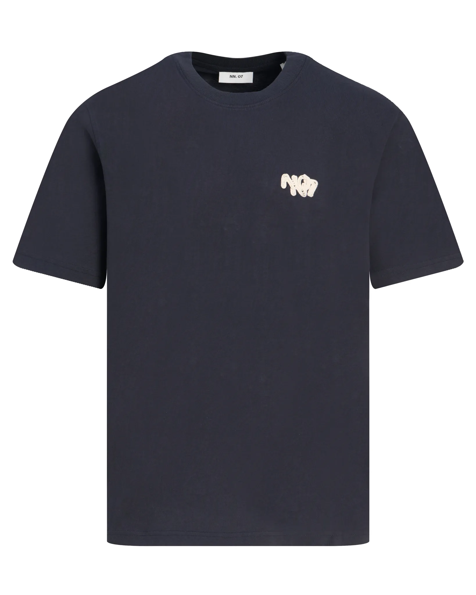 NN07 Adam T-shirt Donker blauw 110177-001-L