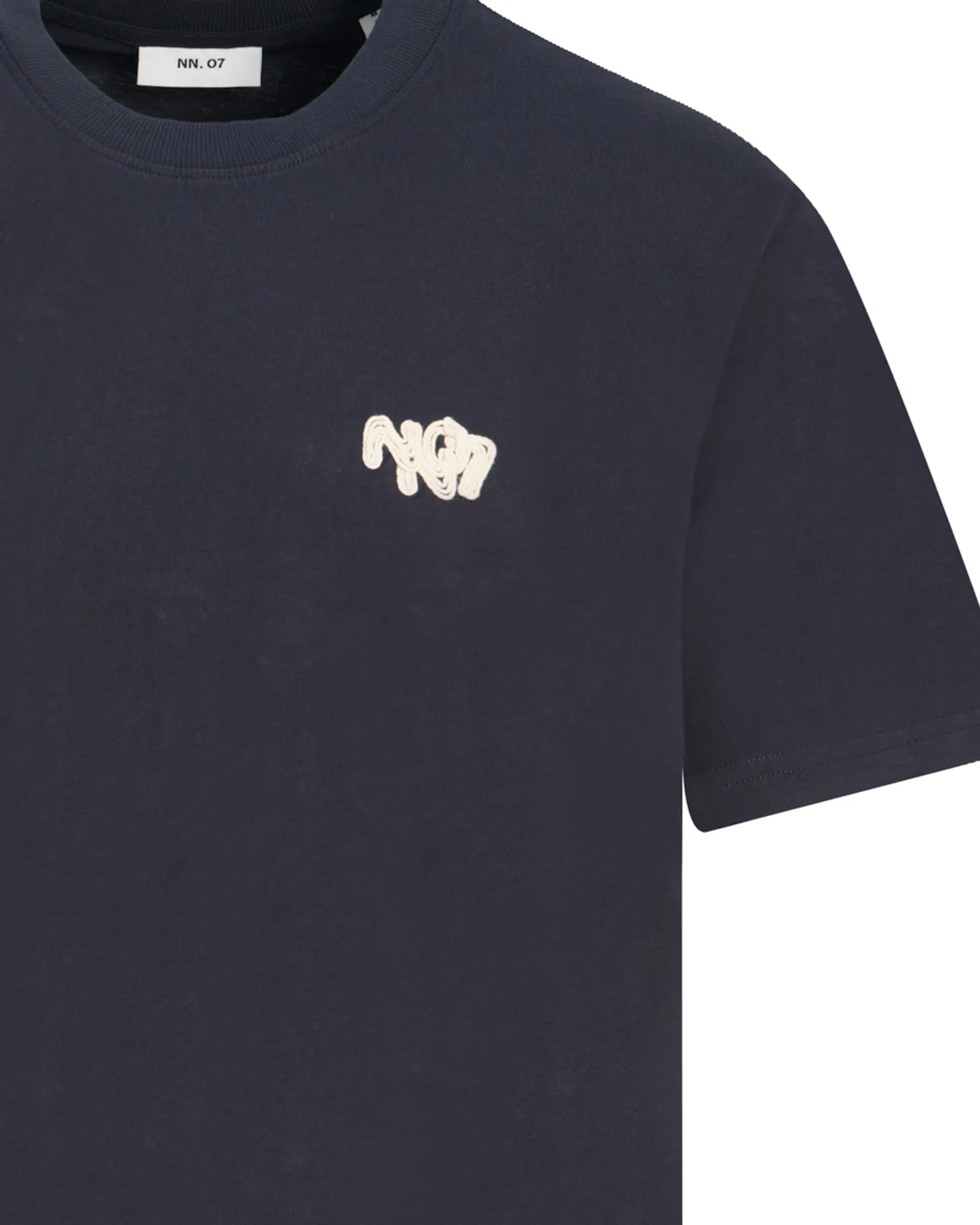 NN07 Adam T-shirt Donker blauw 110177-001-L