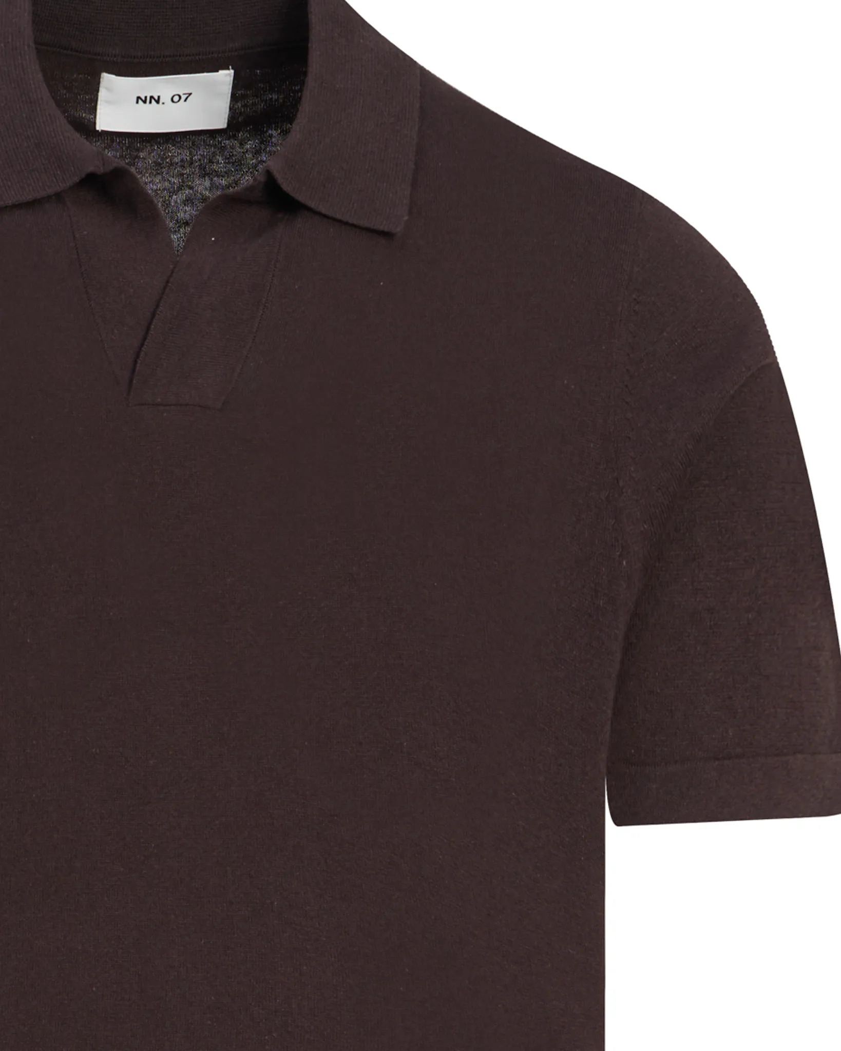 NN07 Ryan Polo  Bordeaux uni 110182-001-L