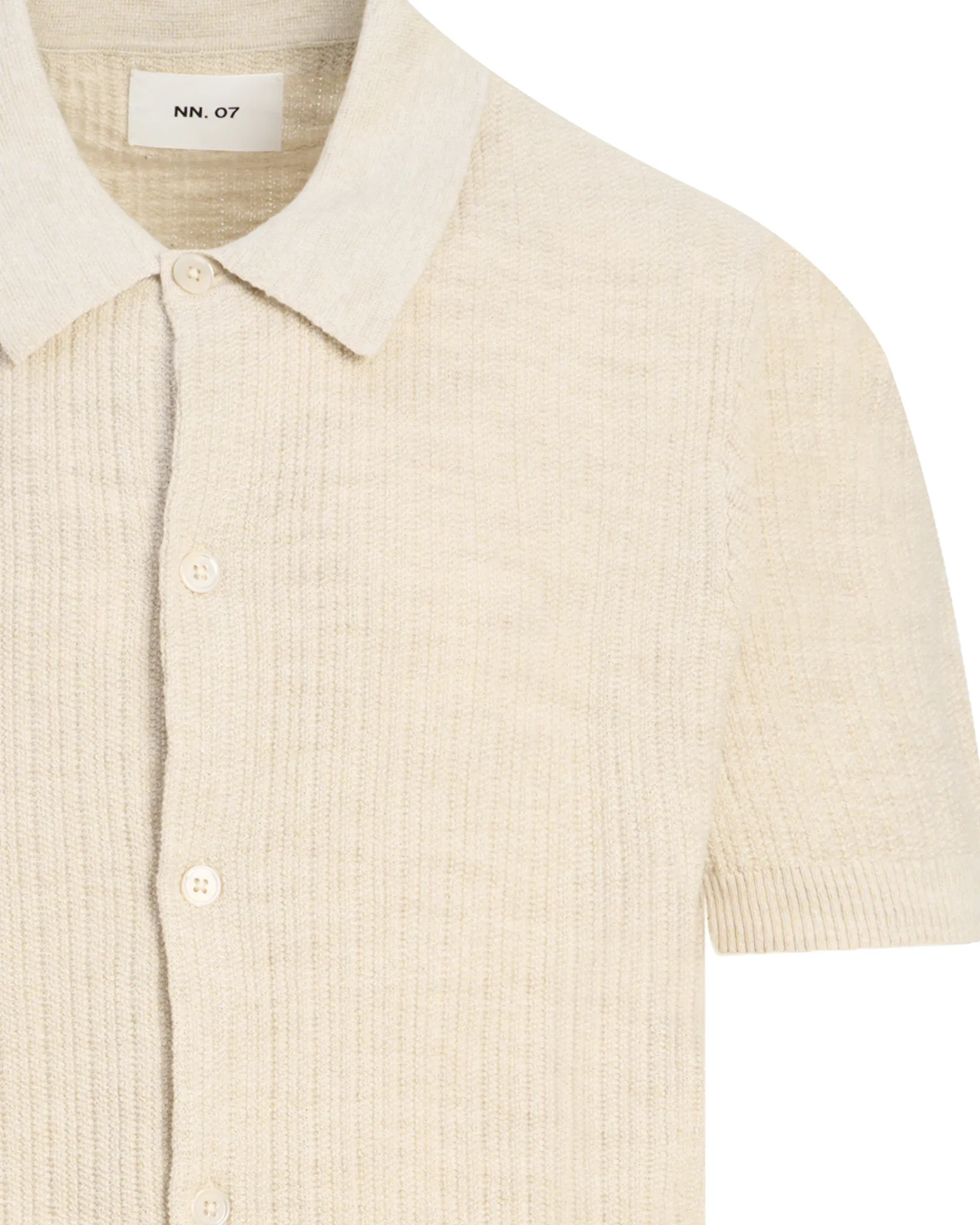 NN07 Nolan Polo  Off white 110185-001-L