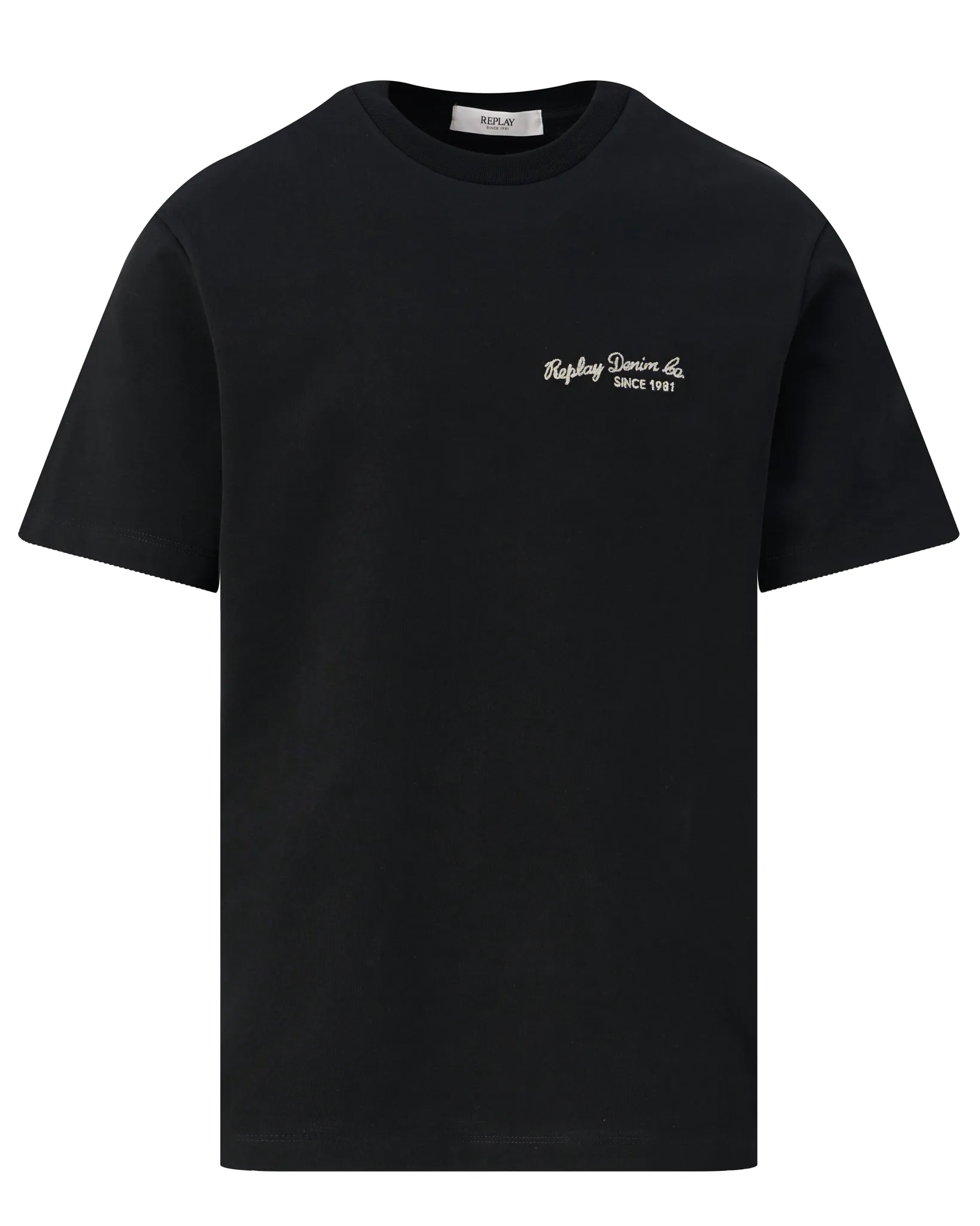 Replay T-shirt Zwart 110206-001-L