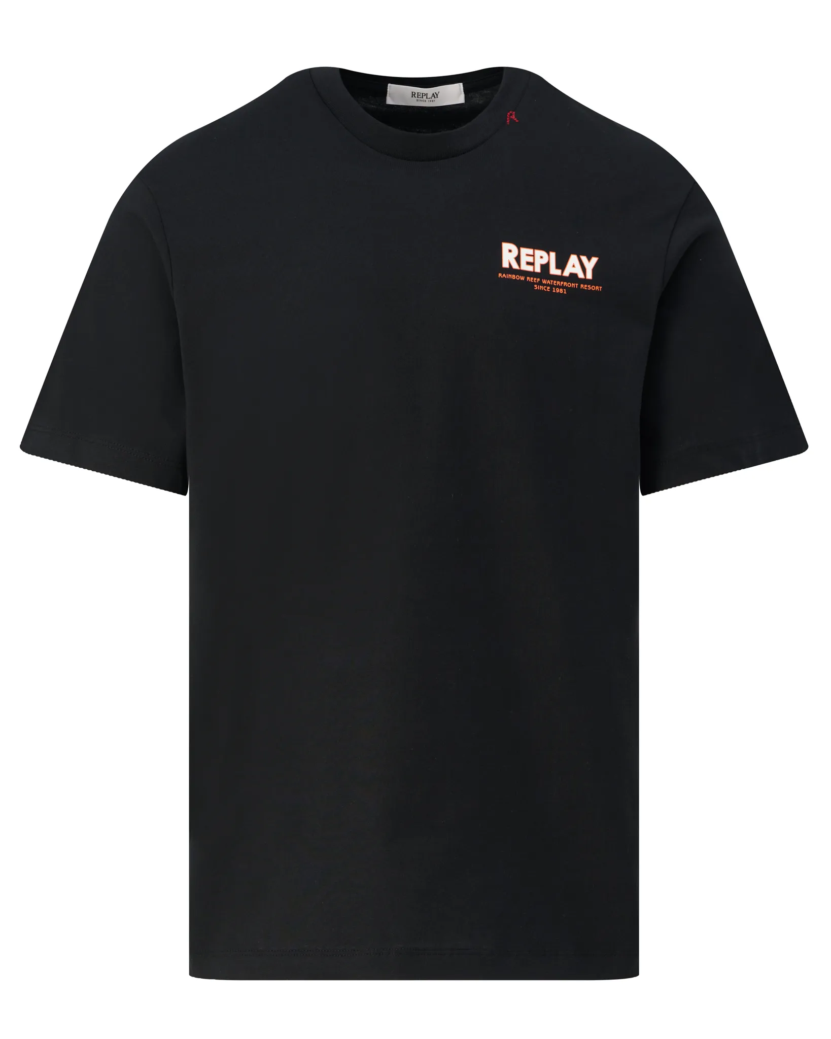 Replay T-shirt Zwart 110217-001-L