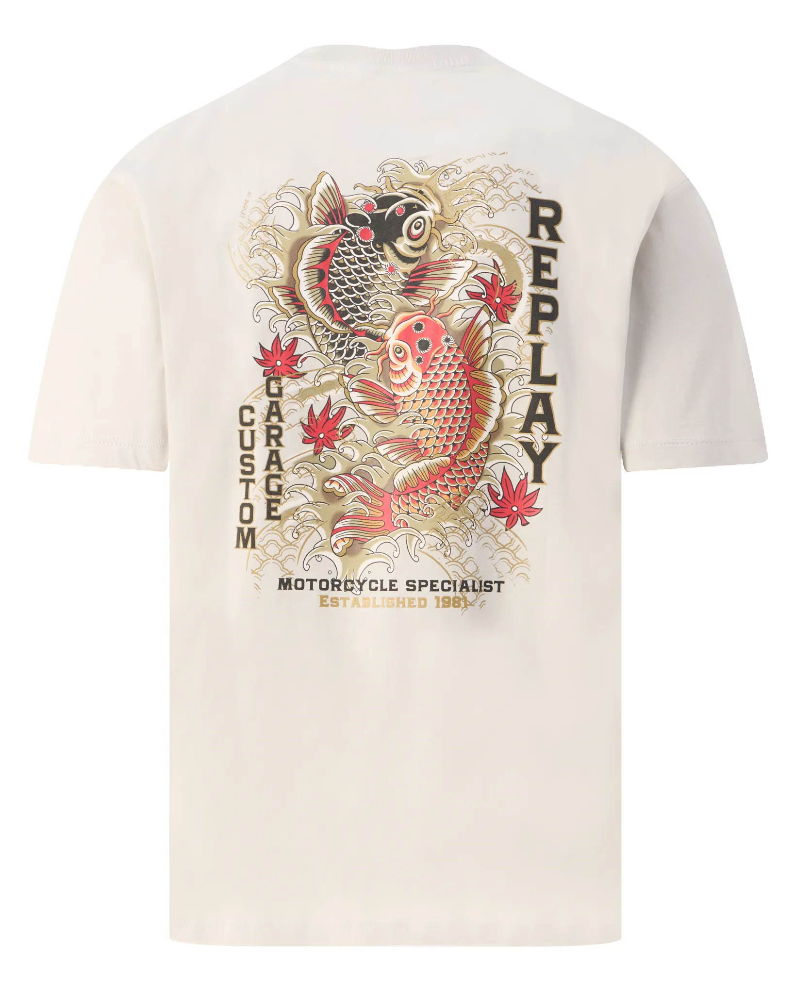 Replay T-shirt Grijs 110220-001-L