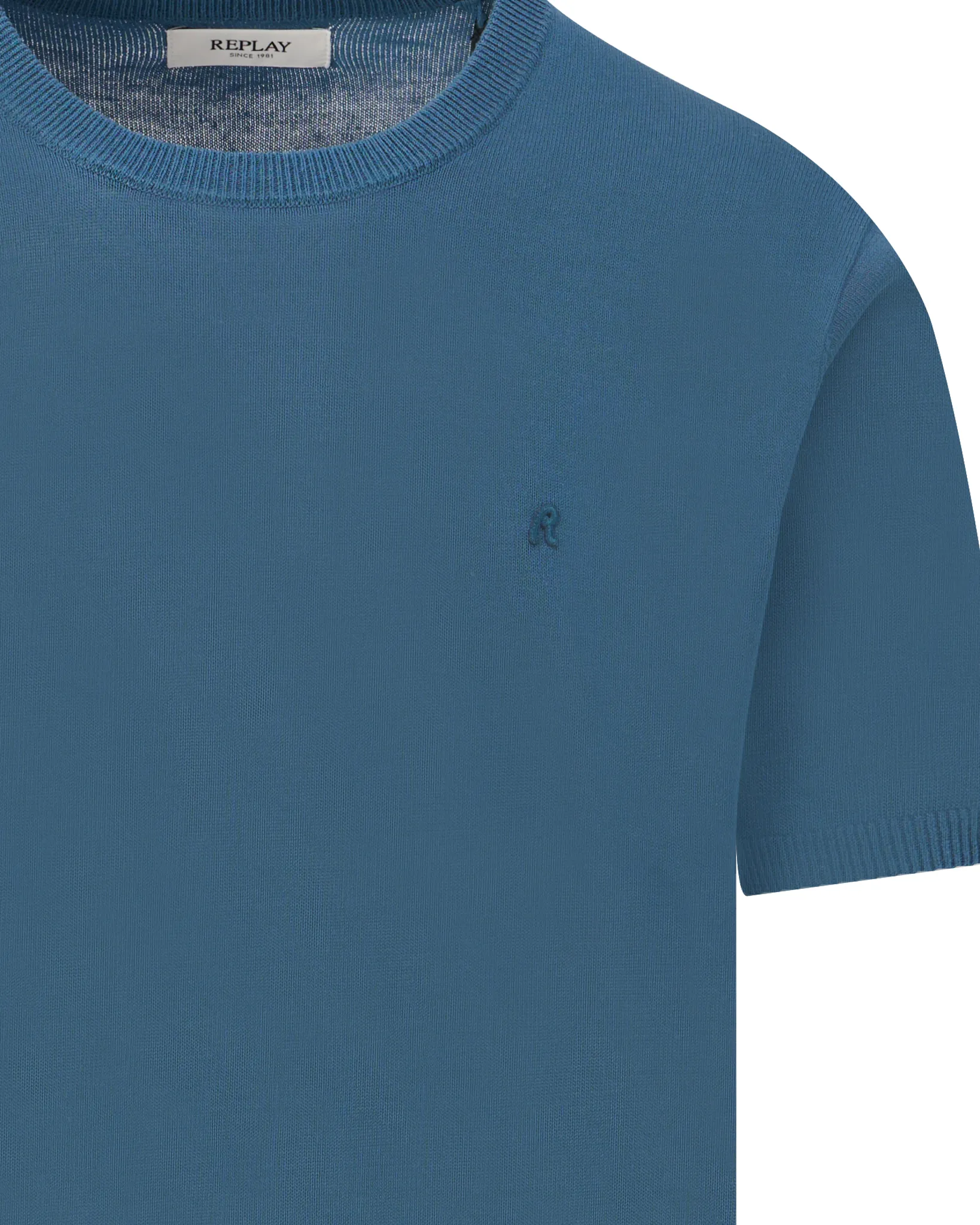 Replay Polo Blauw 110233-001-L