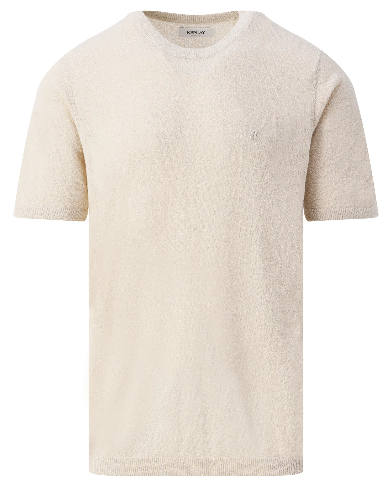 Replay T-shirt Ecru 110235-001-L