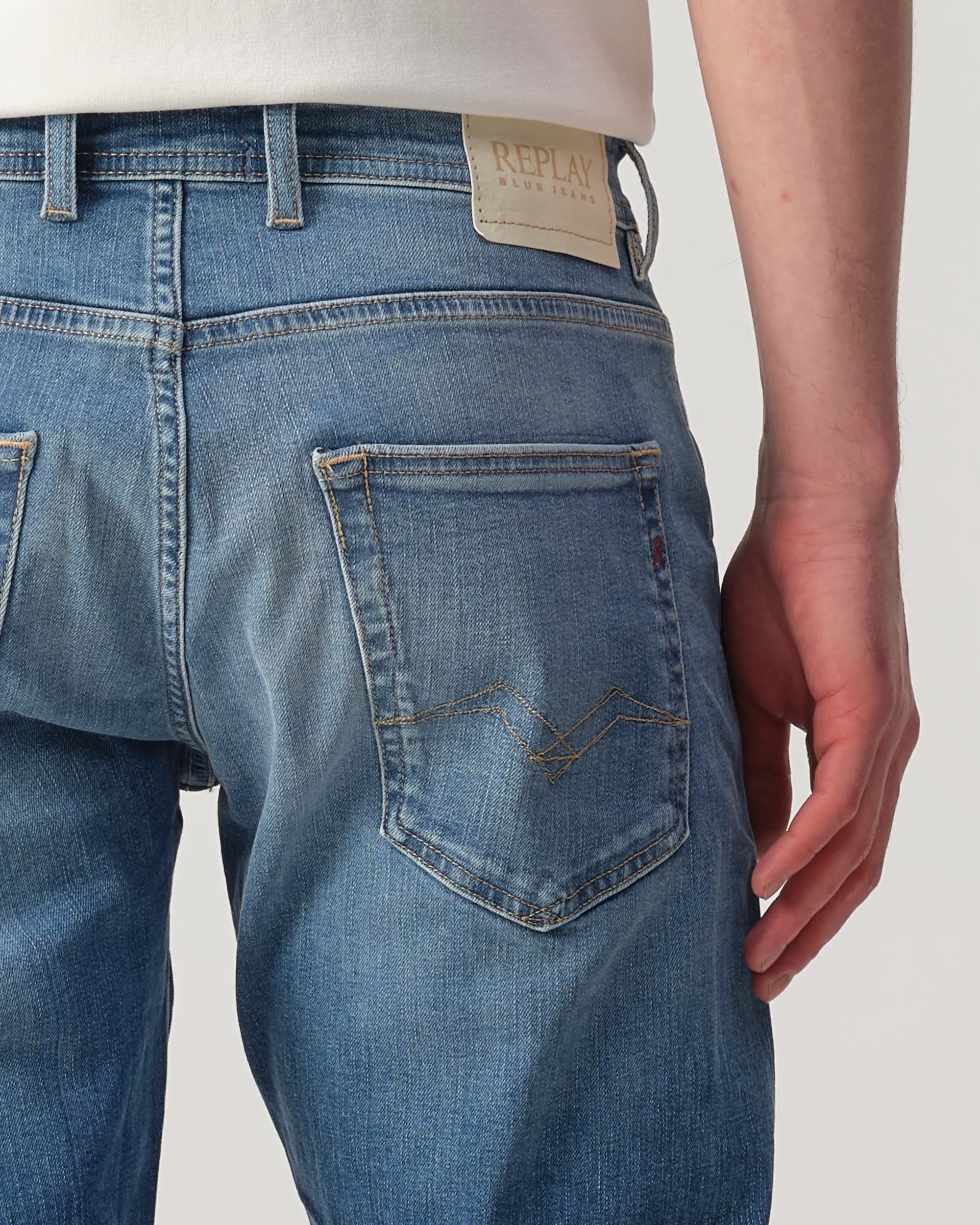 Replay Grover 573 Jeans Blauw 110246-001-28/32