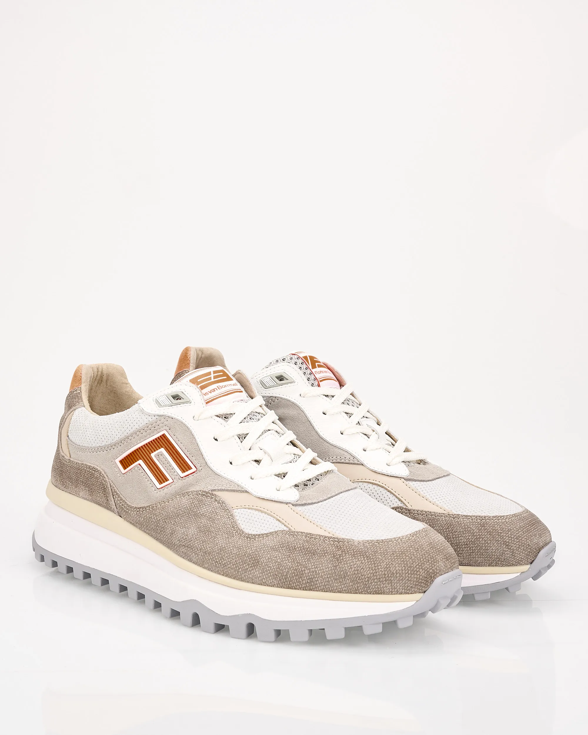 Floris van Bommel Sneakers Bruin 110255-001-10