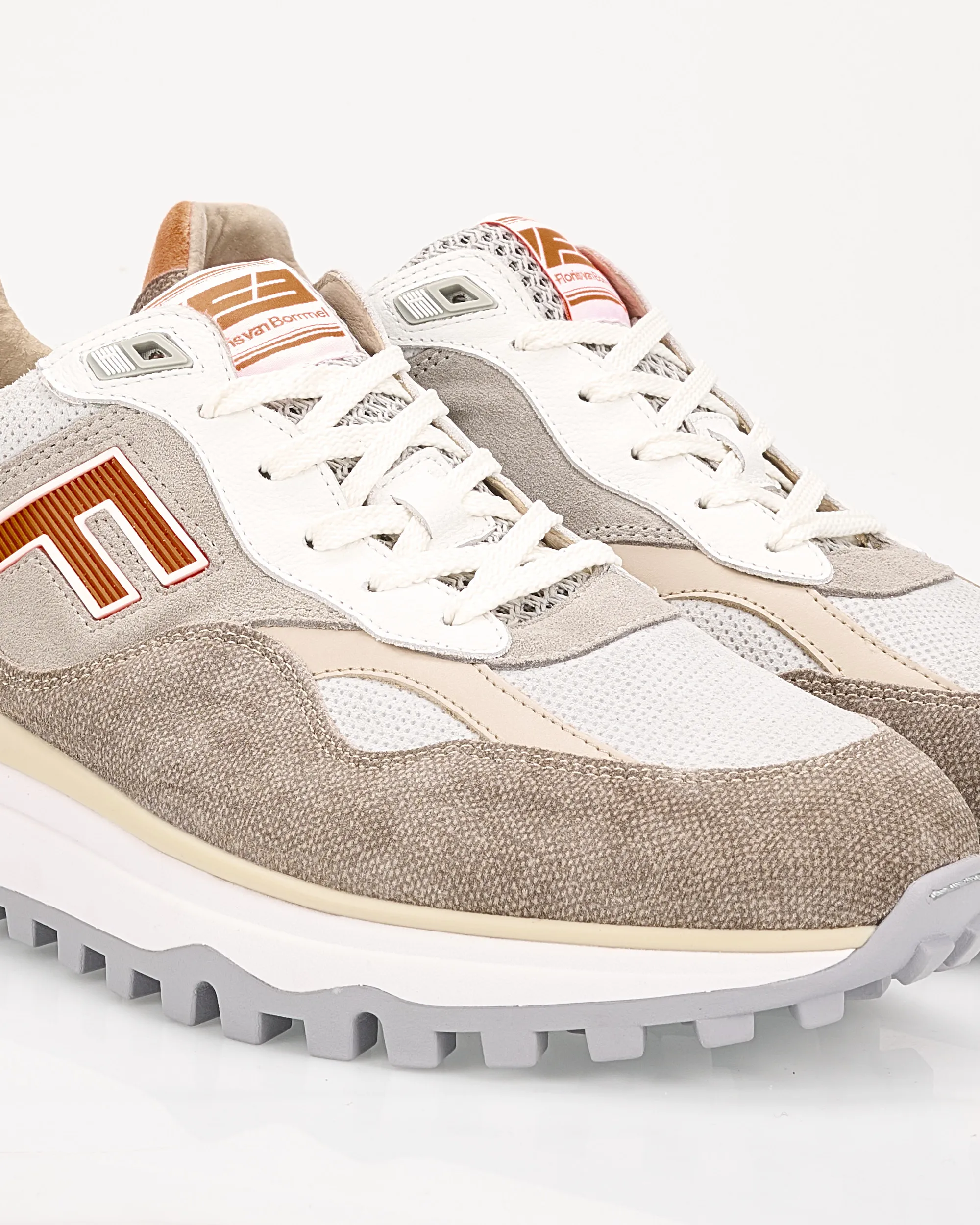 Floris van Bommel Sneakers Bruin 110255-001-10