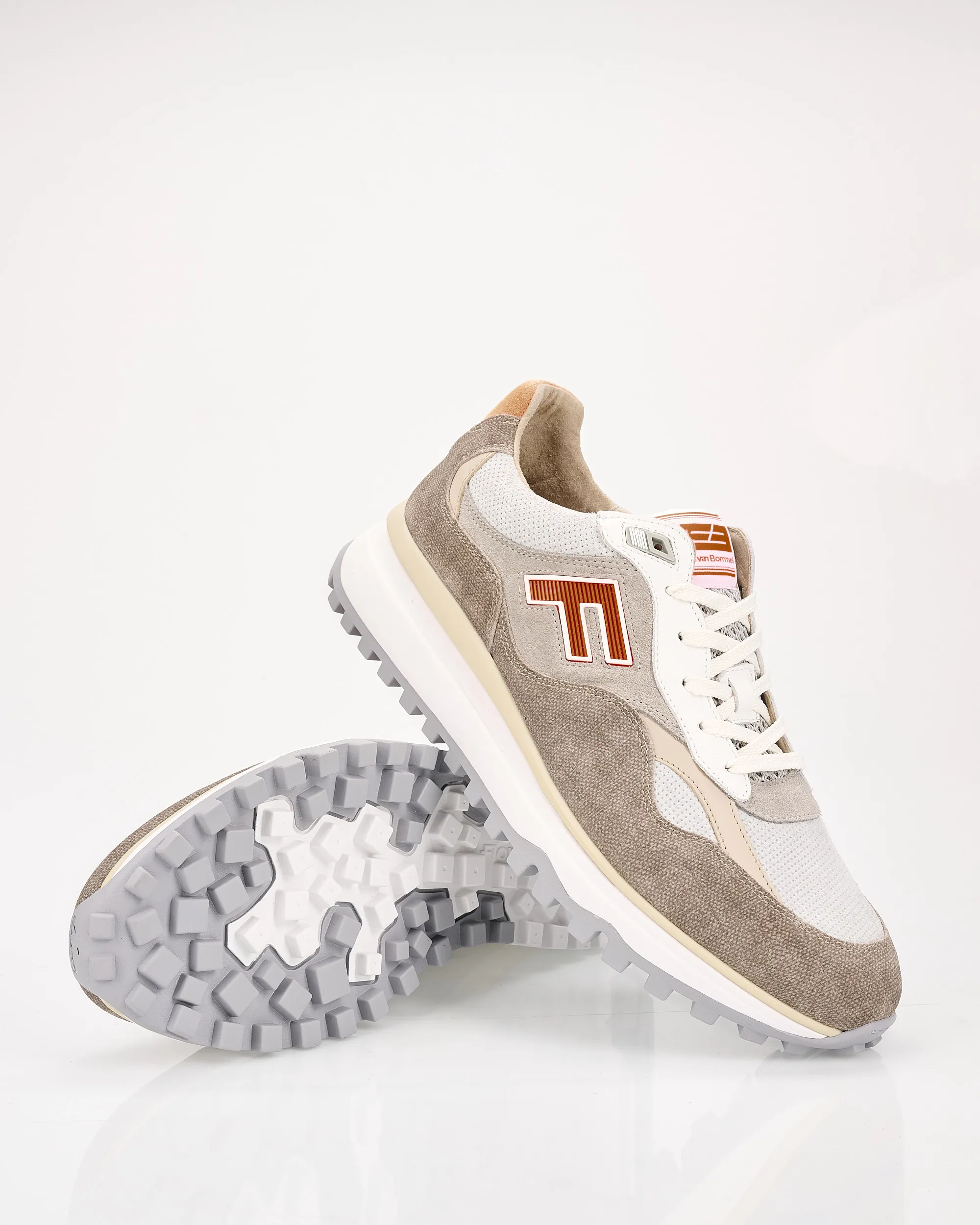 Floris van Bommel Sneakers Bruin 110255-001-10