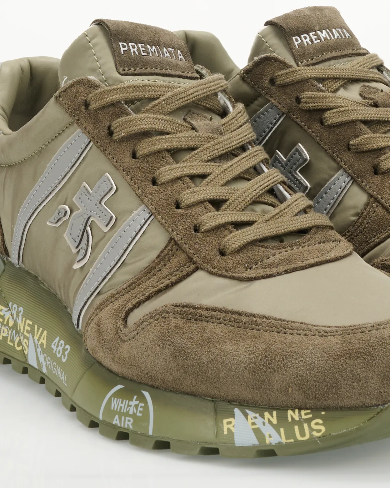 Premiata Lander Sneakers Groen 110285-001-41