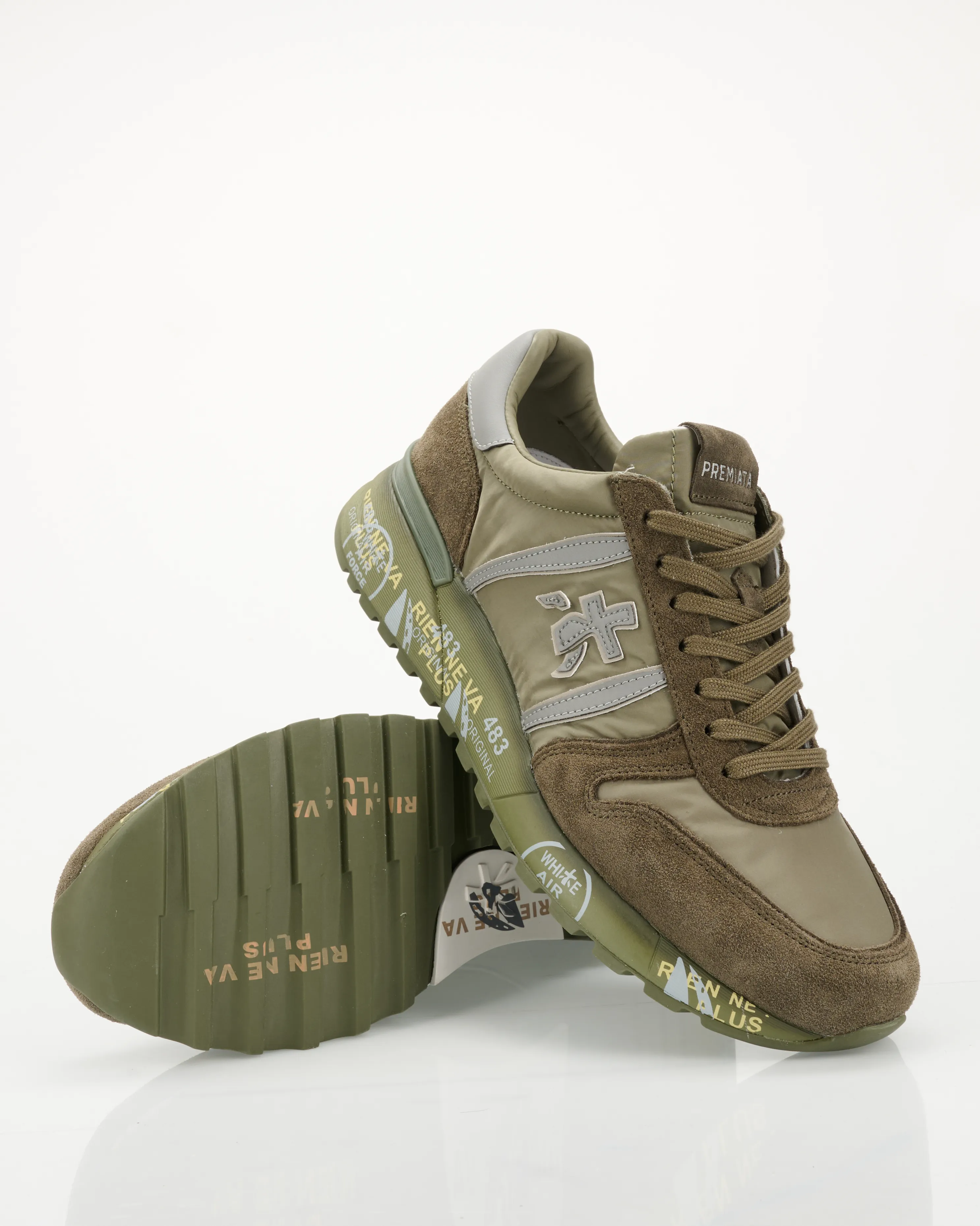 Premiata Lander Sneakers Groen 110285-001-41