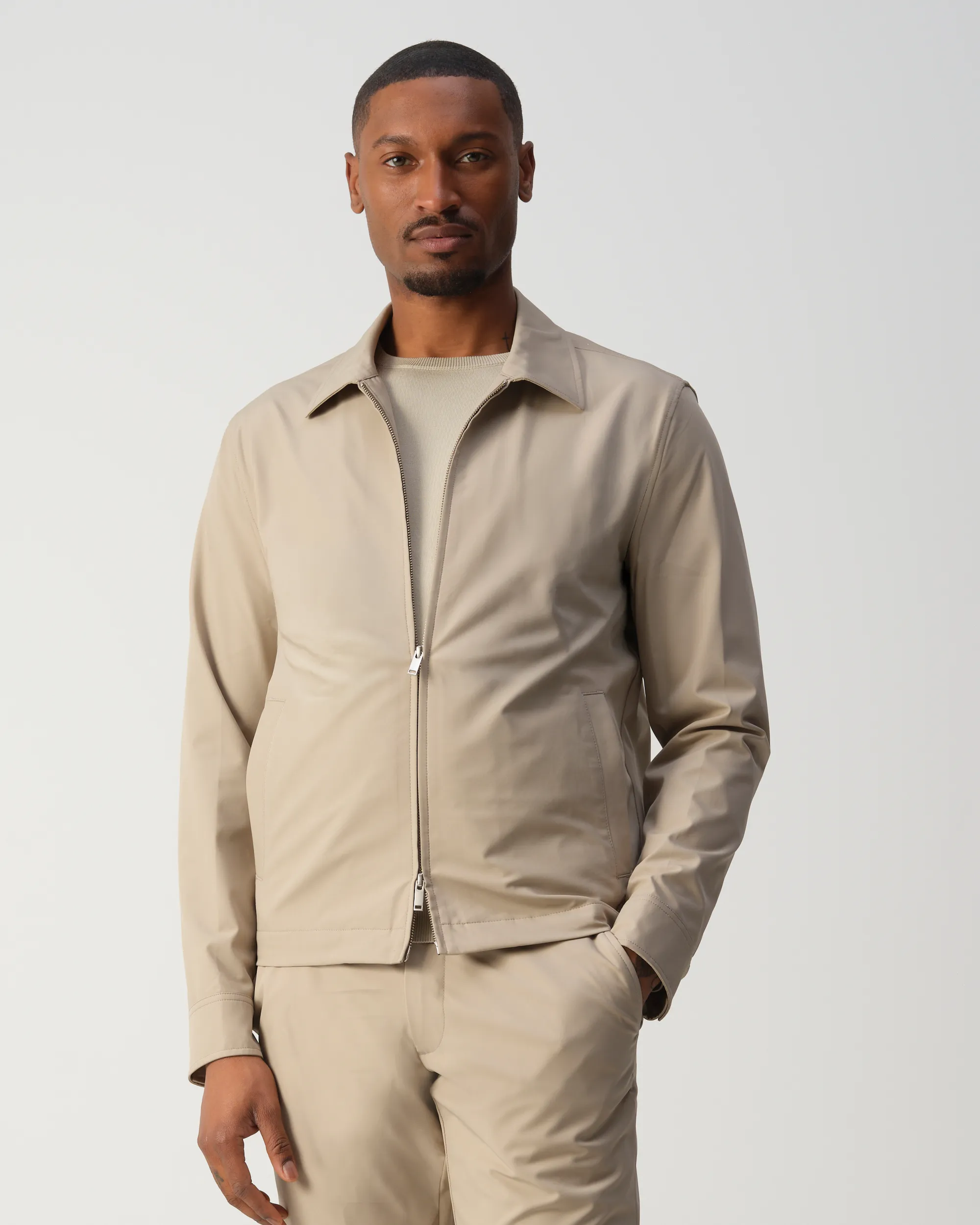 Vesper Trafalgar Overshirt Beige uni 110289-001-46