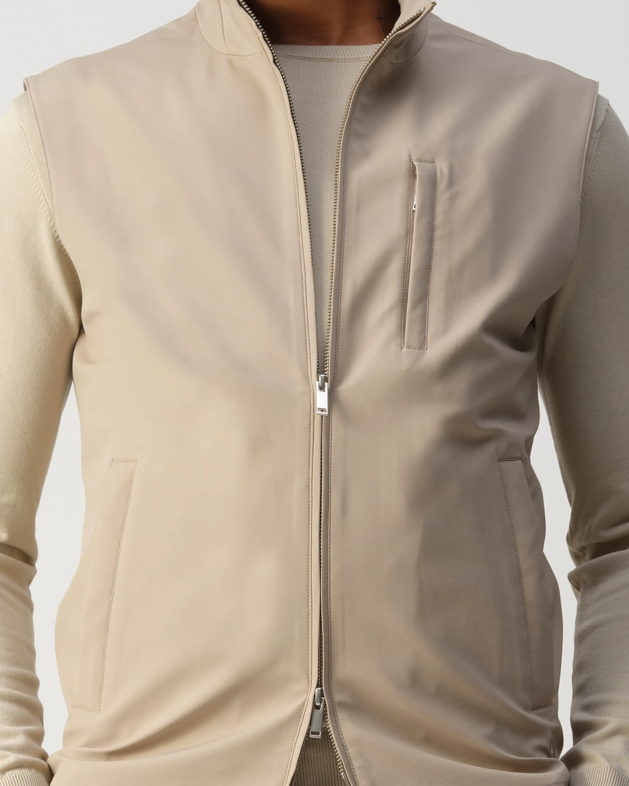 Vesper Strand Bodywarmer Beige uni 110290-001-46