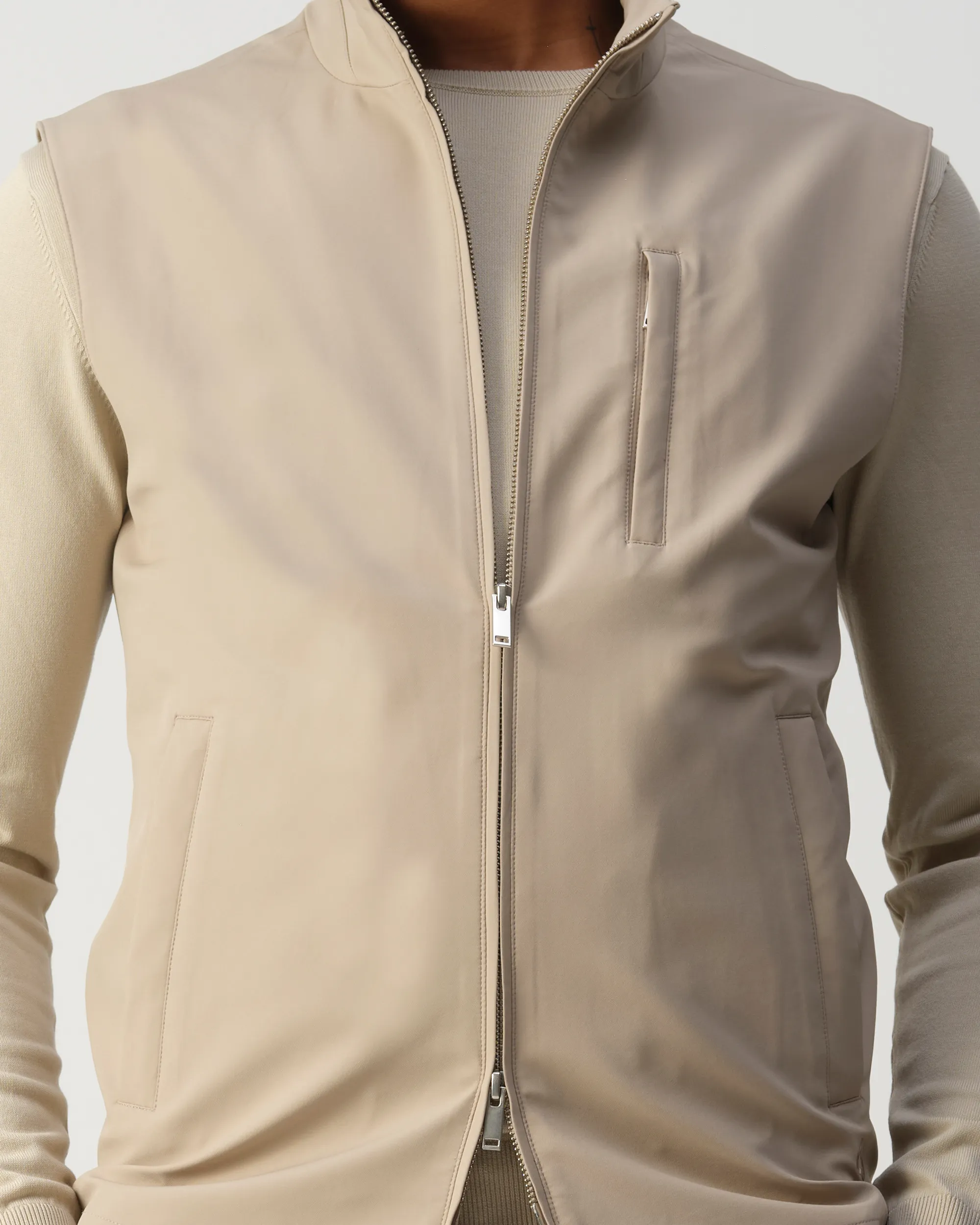 Vesper Strand Bodywarmer Beige uni 110290-001-46