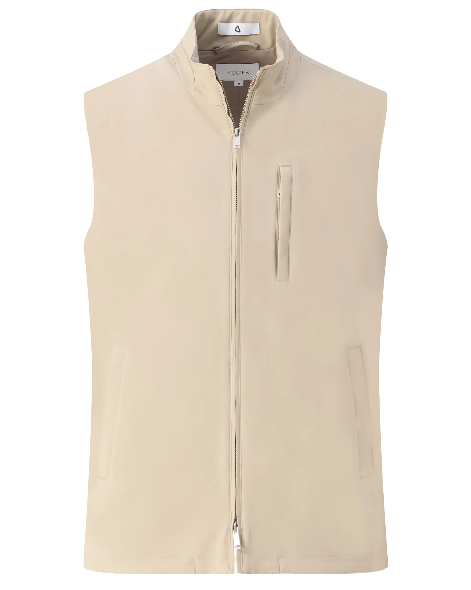 Vesper Strand Bodywarmer Beige uni 110290-001-46