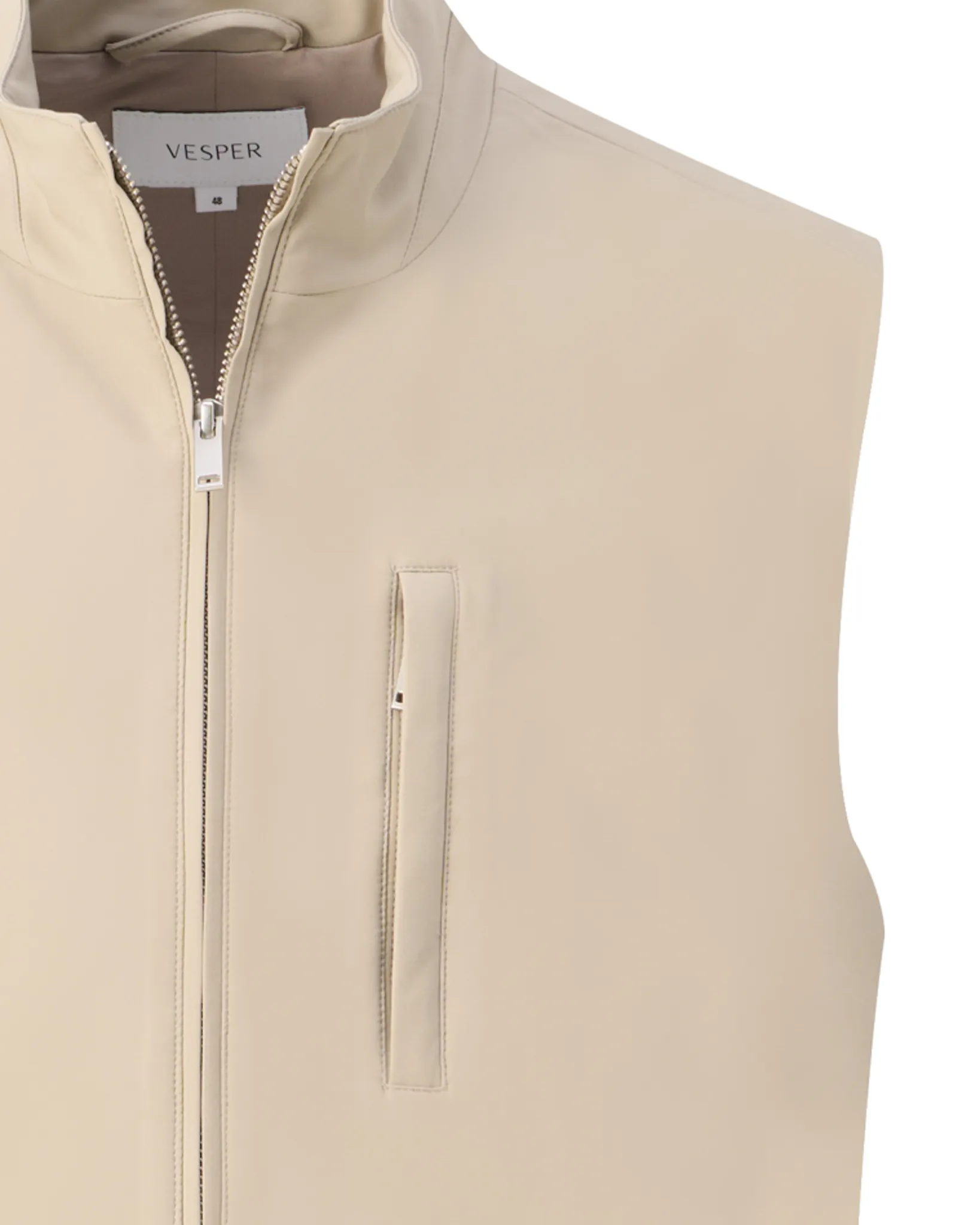 Vesper Strand Bodywarmer Beige uni 110290-001-46