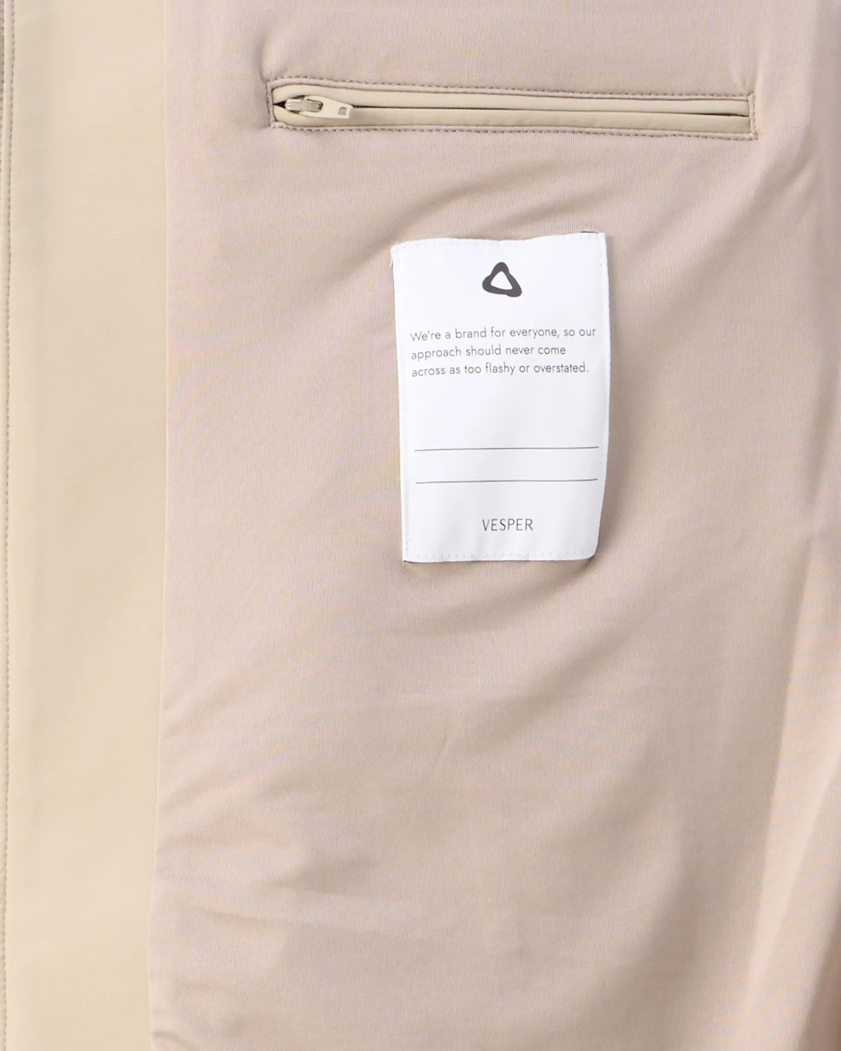 Vesper Strand Bodywarmer Beige uni 110290-001-46