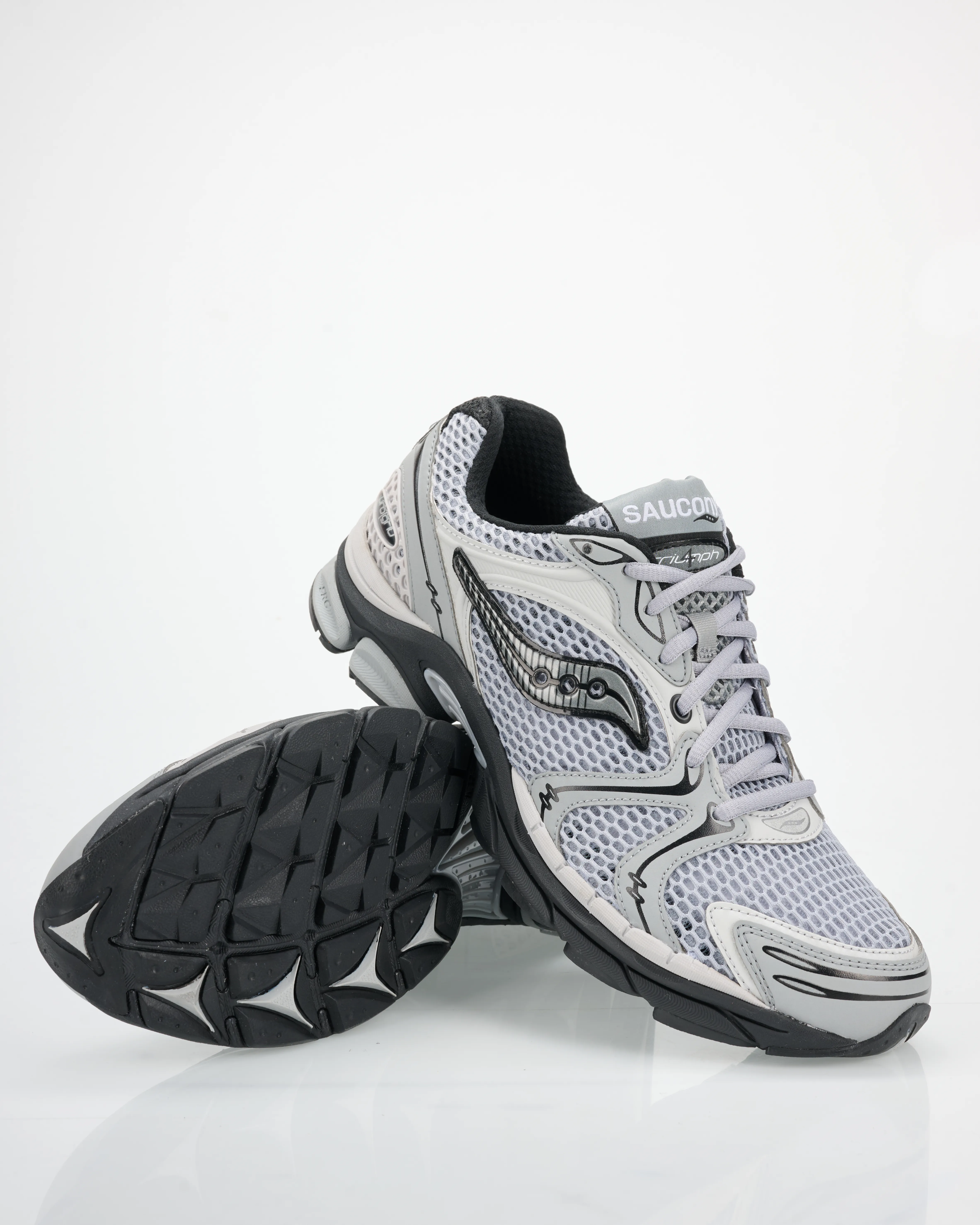 Saucony Progrid Triumph 4 Sneakers Grijs 110303-001-42