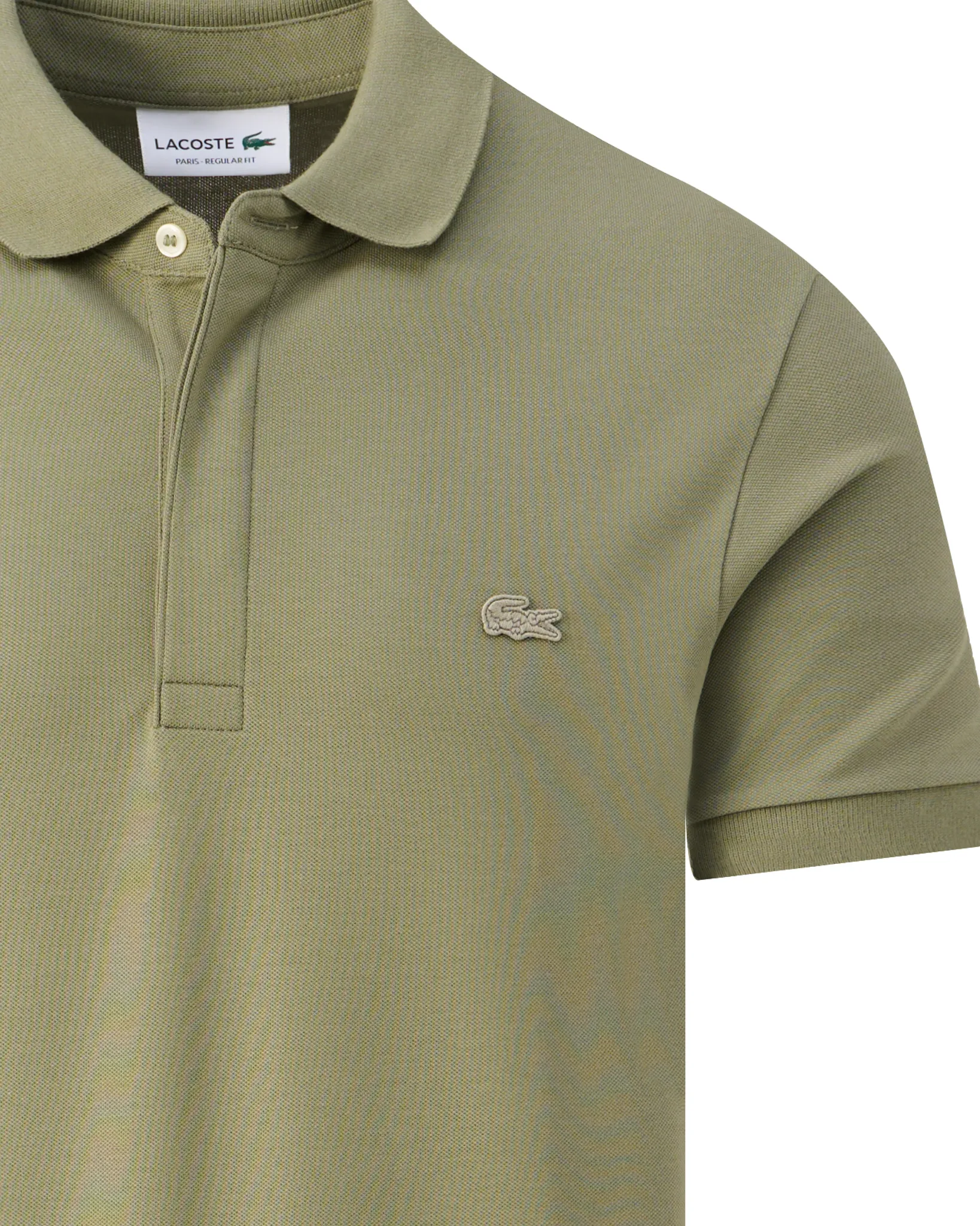 Lacoste Polo Korte mouw Beige 110310-001-3