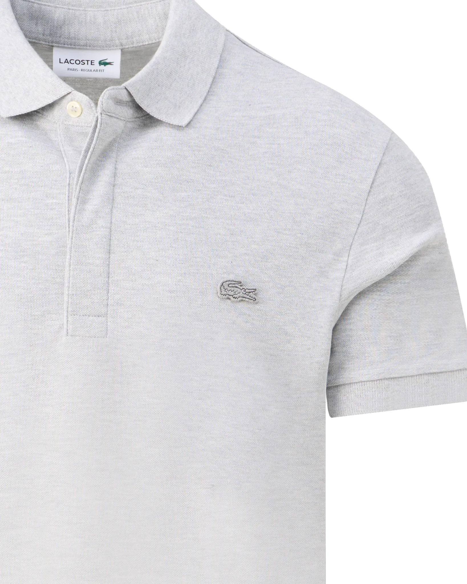 Lacoste Polo Korte mouw Grijs 110311-001-3