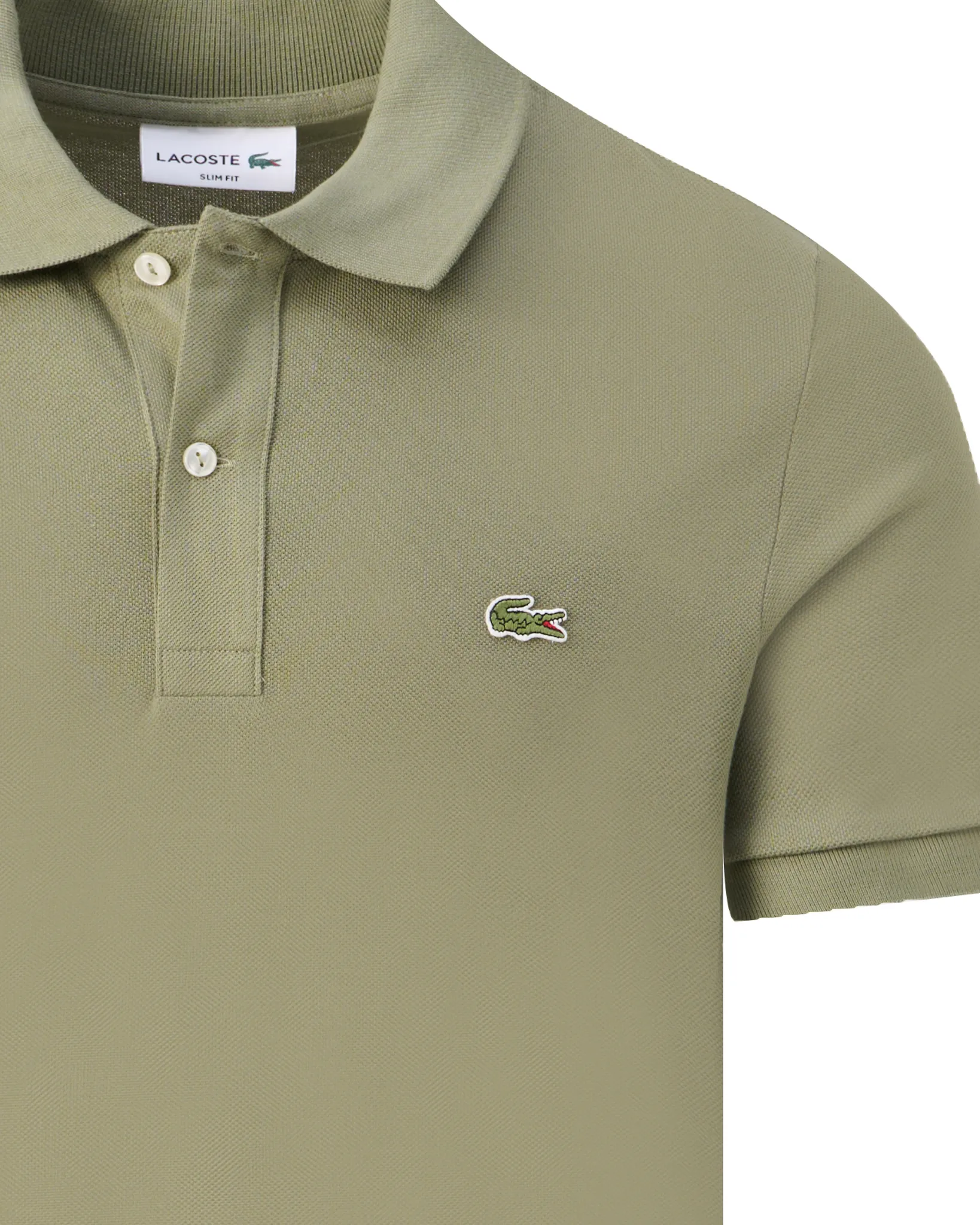 Lacoste Polo Korte mouw Beige 110317-002-3