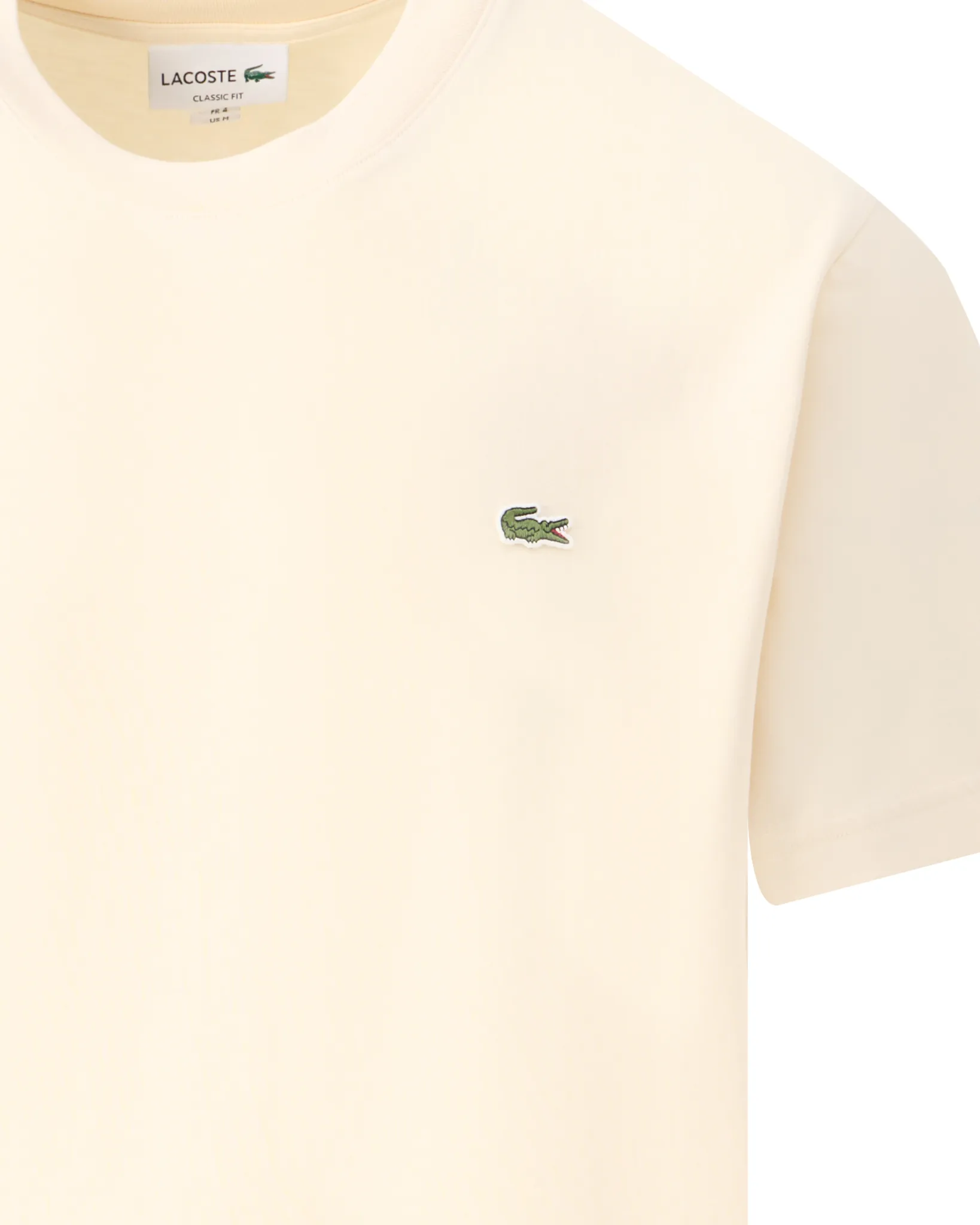Lacoste T-shirt Korte mouw Beige 110329-001-3