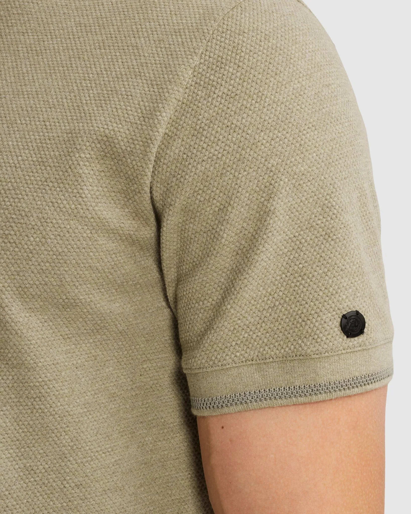 Cast Iron Polo Korte mouw Bruin 110377-001-L