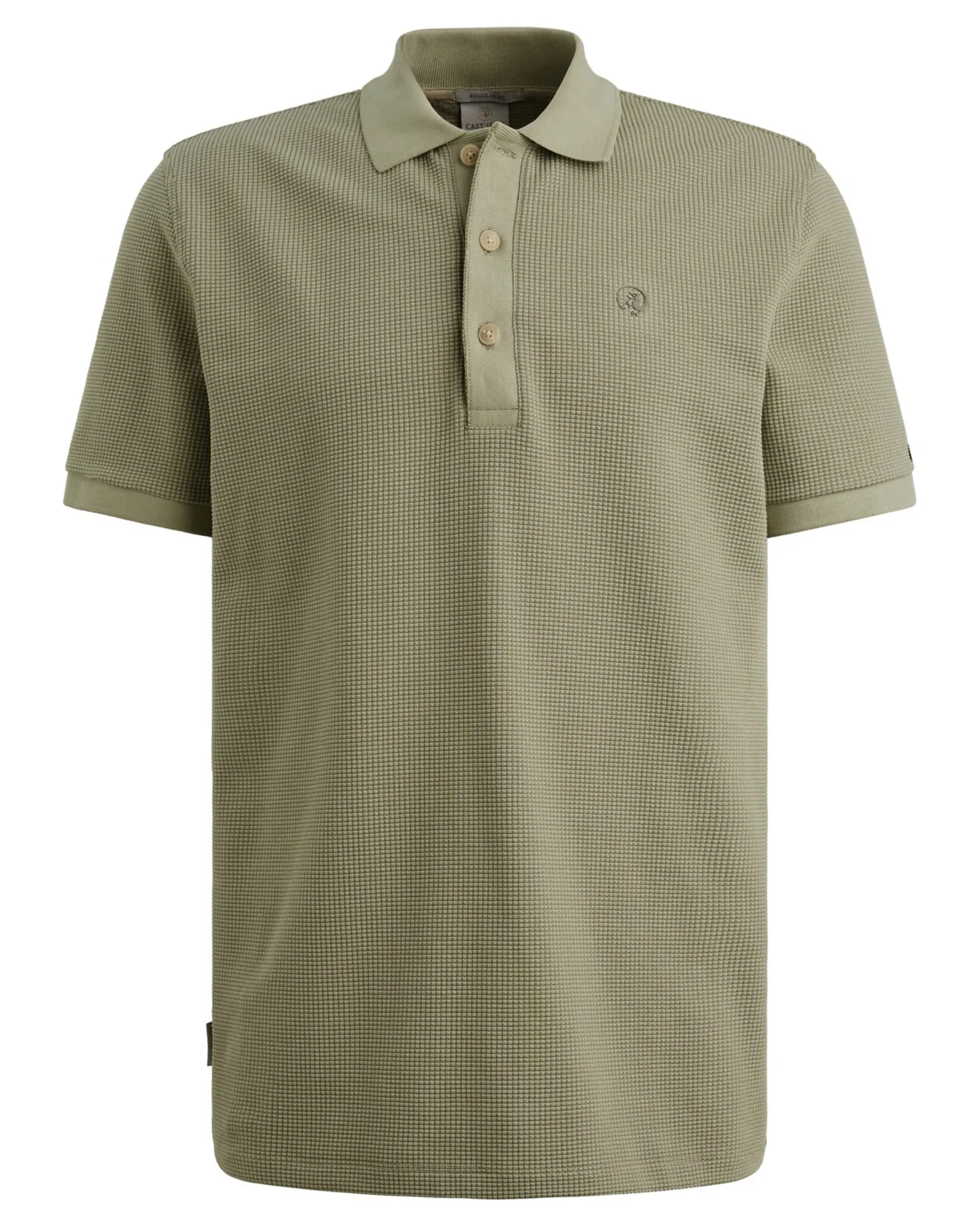 Cast Iron Polo Korte mouw Bruin 110378-001-L