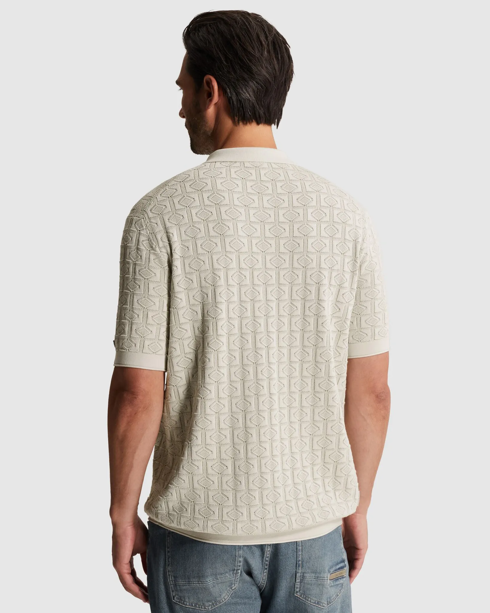 Cast Iron Polo Korte mouw Zilver 110379-001-L