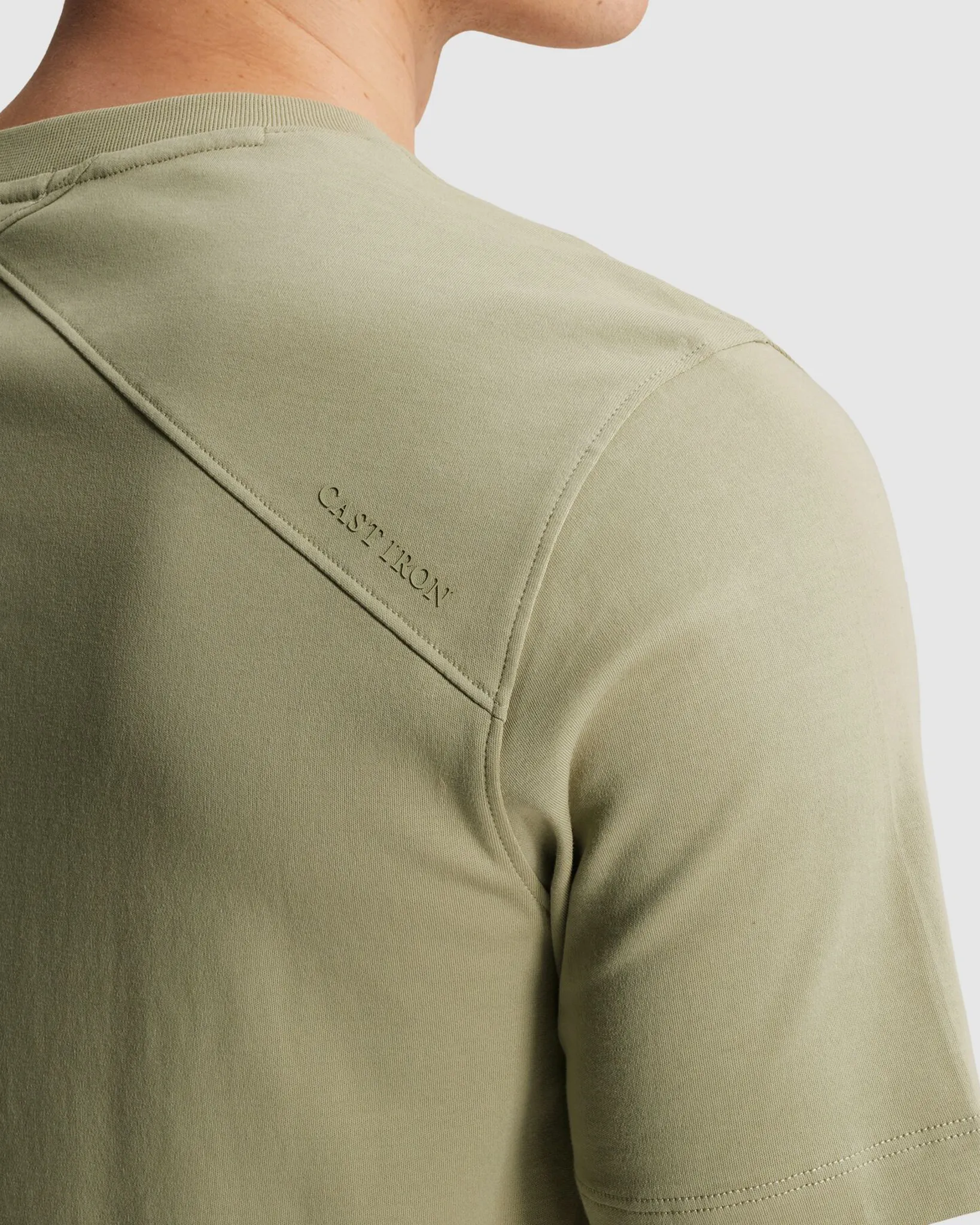 Cast Iron T-shirt Korte mouw Bruin 110380-001-L