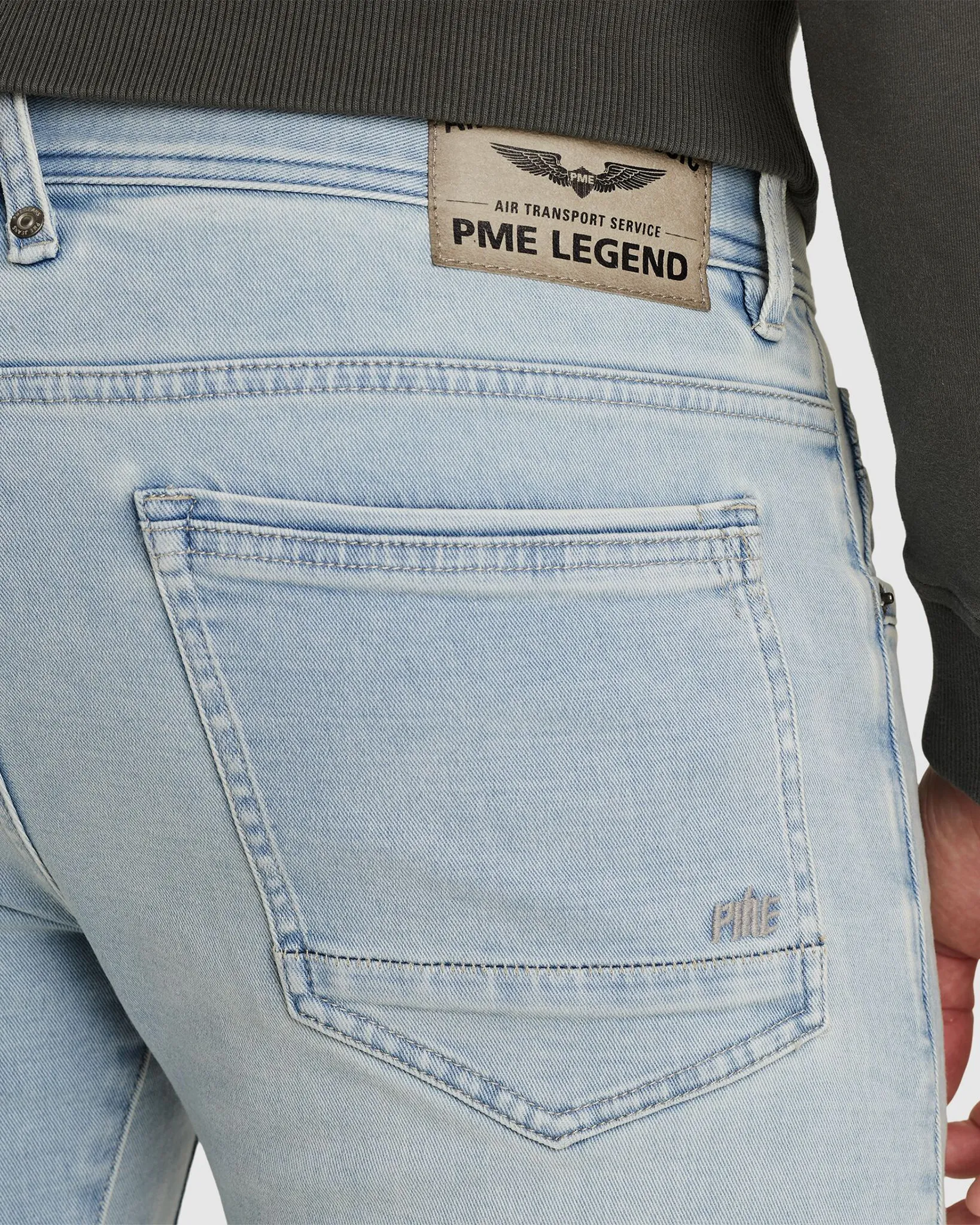 PME Legend Tailwheel Jeans Grijs 110386-001-28/32