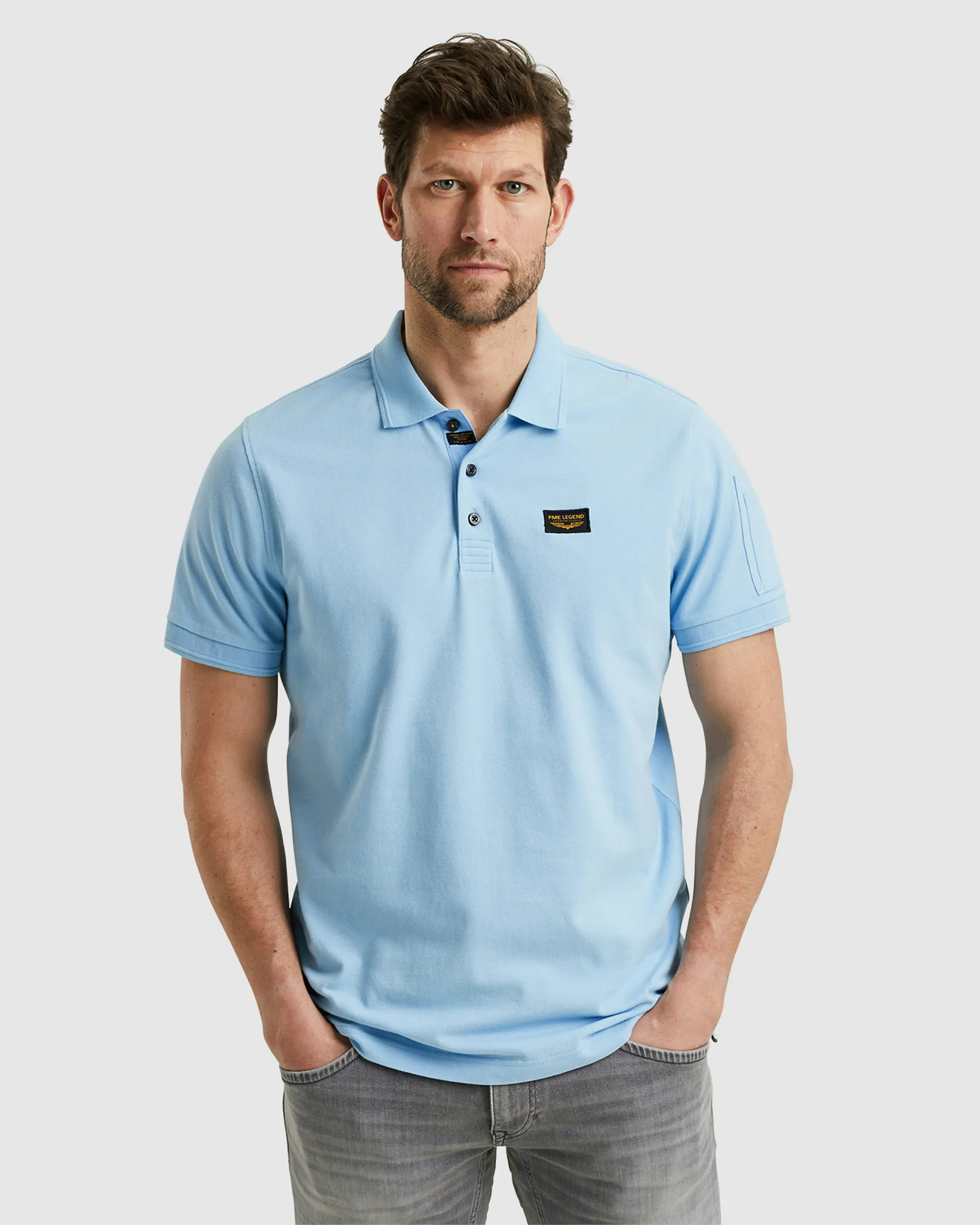 PME Legend American Classic Polo Blauw 110389-001-4XL