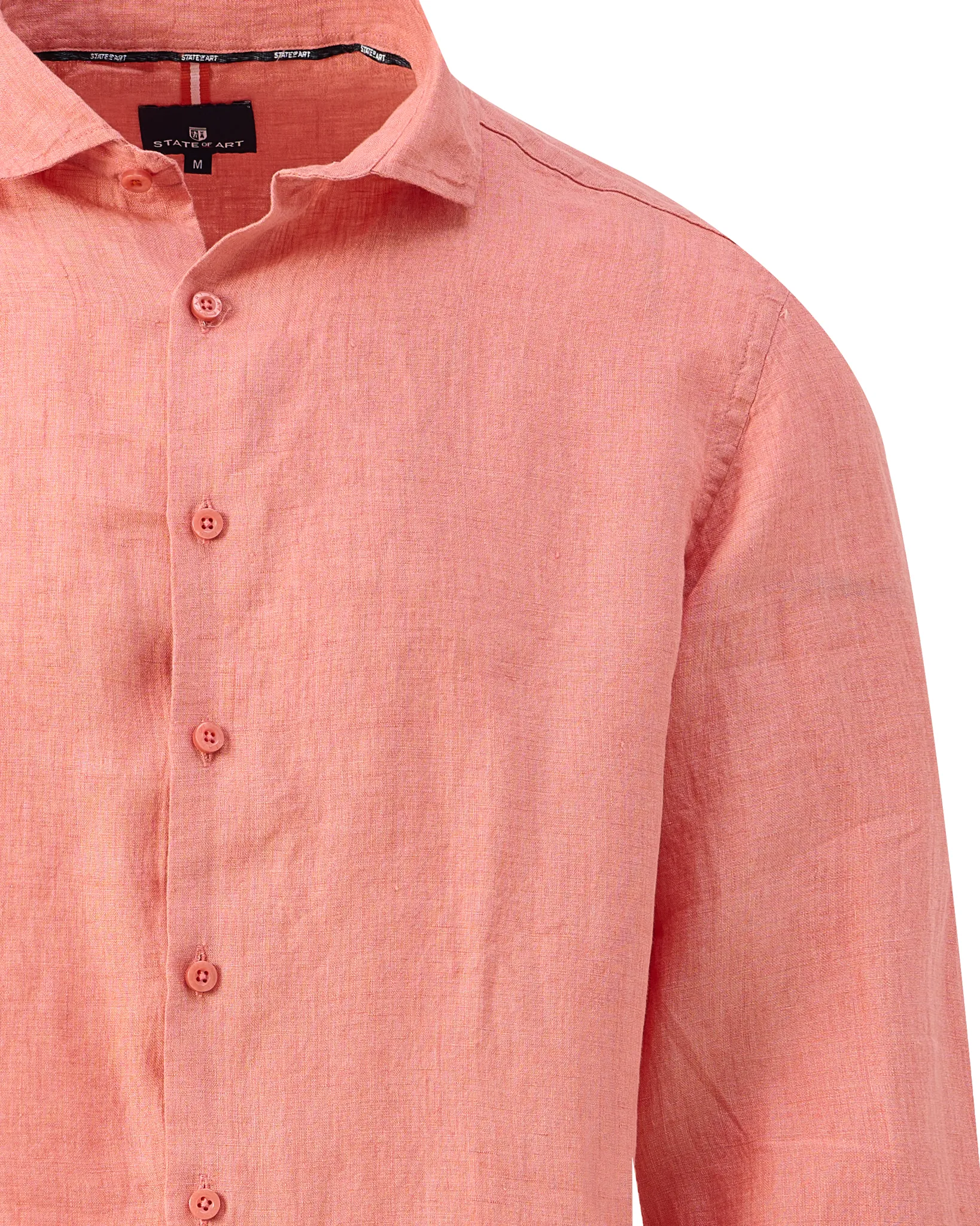 State of Art Casual Overhemd Roze 110392-001-4XL