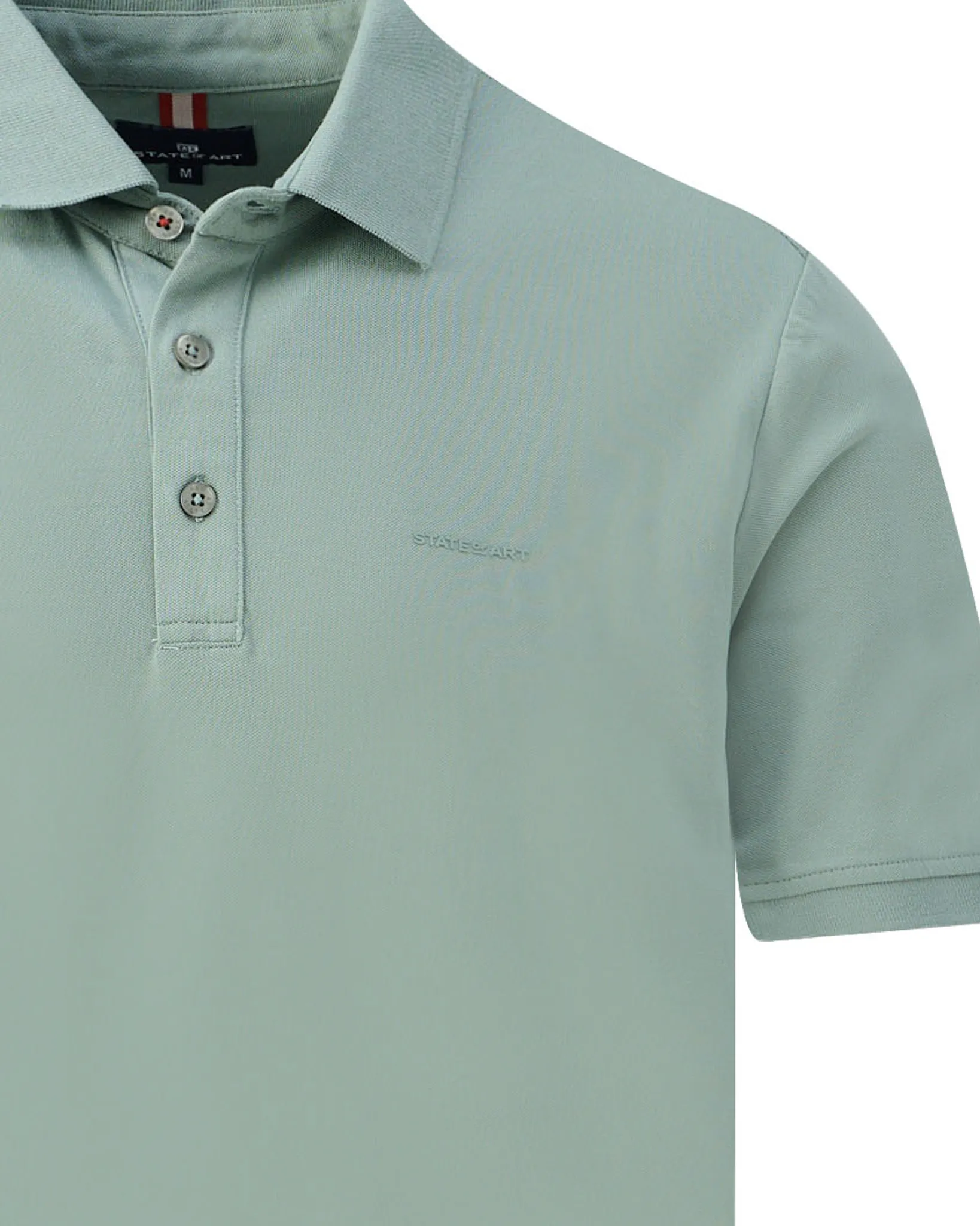 State of Art Polo Korte mouw Groen 110397-001-4XL