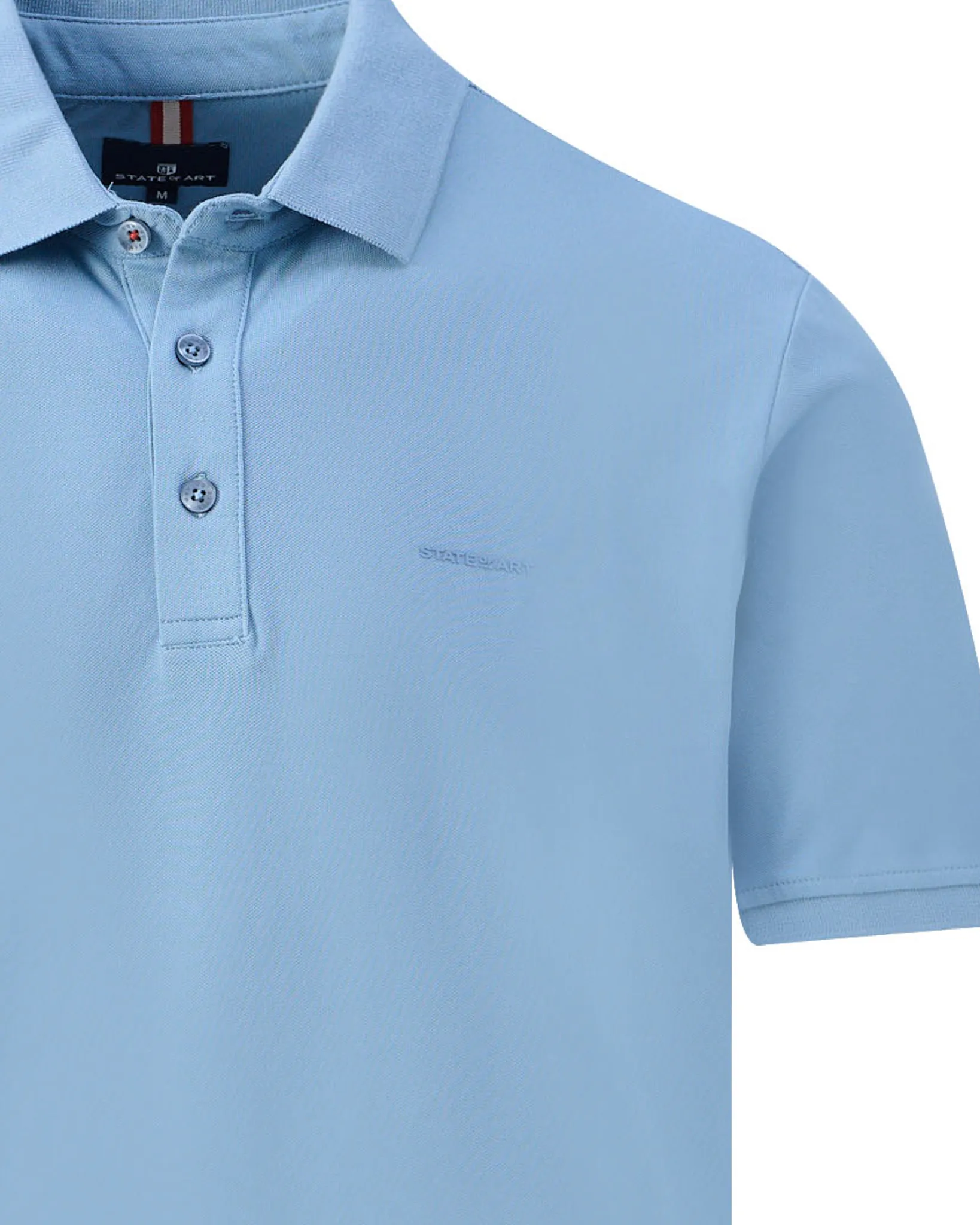 State of Art Polo Korte mouw Licht blauw 110400-001-4XL