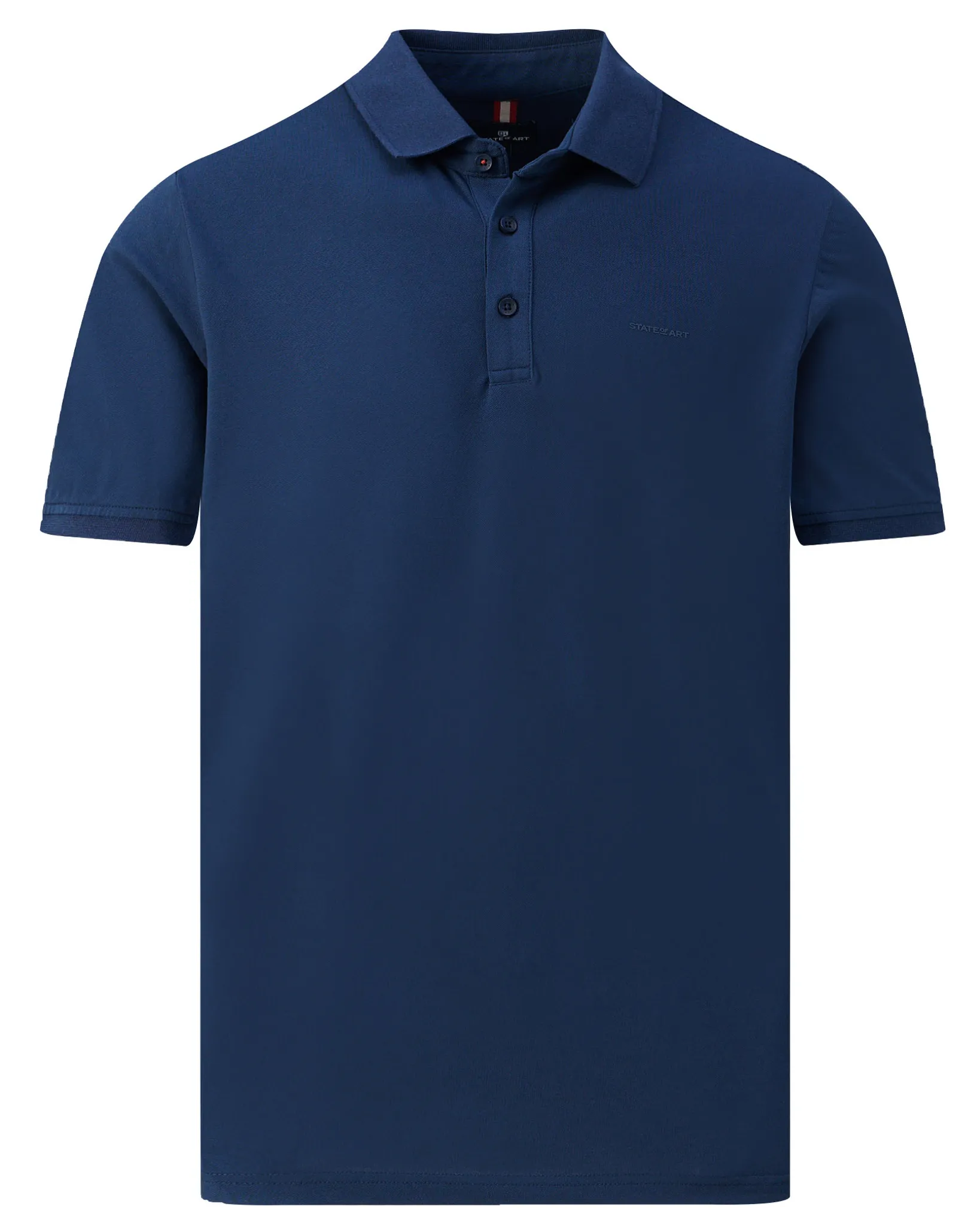 State of Art Polo Korte mouw Donker blauw 110401-001-4XL