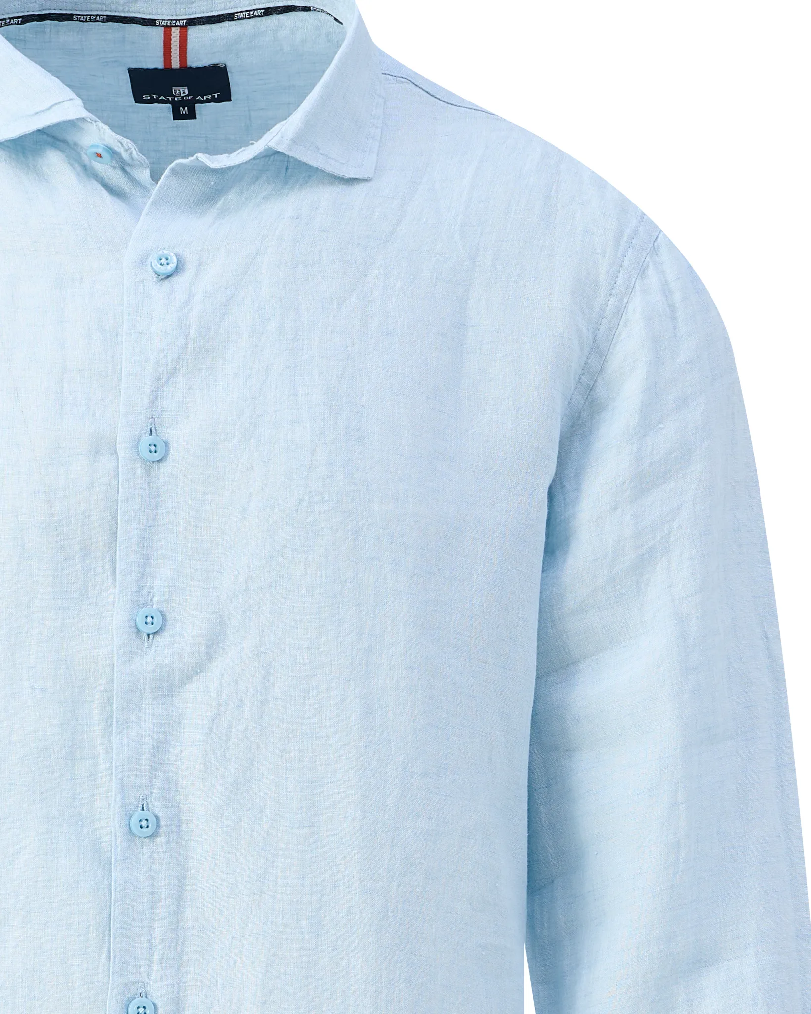 State of Art Casual Overhemd Licht blauw 110403-001-L