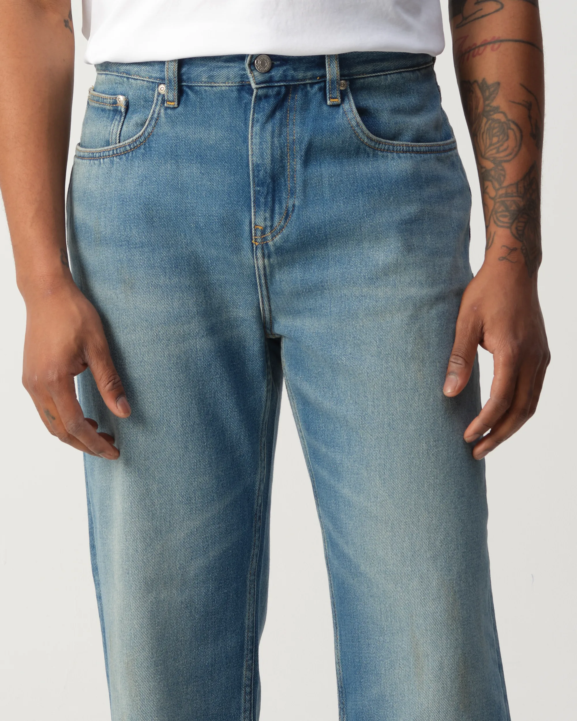 Won Hundred Tony Jeans Blauw 110420-001-29/32