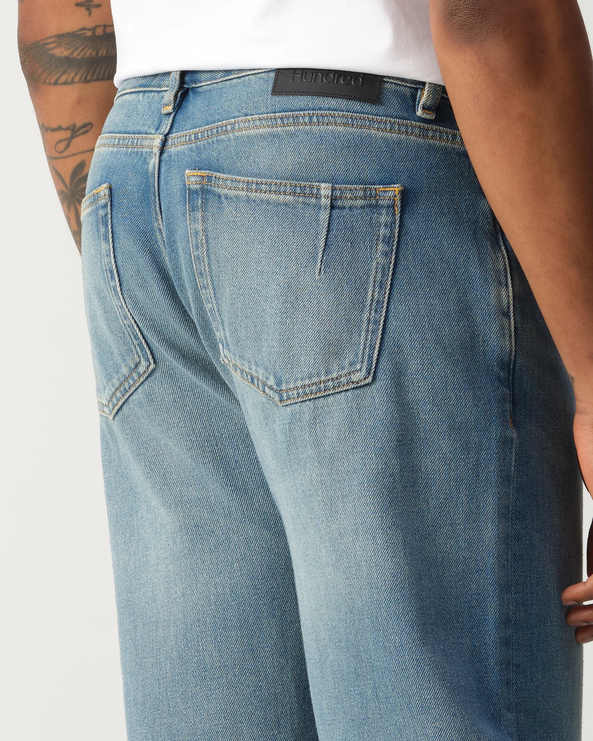 Won Hundred Tony Jeans Blauw 110420-001-29/32