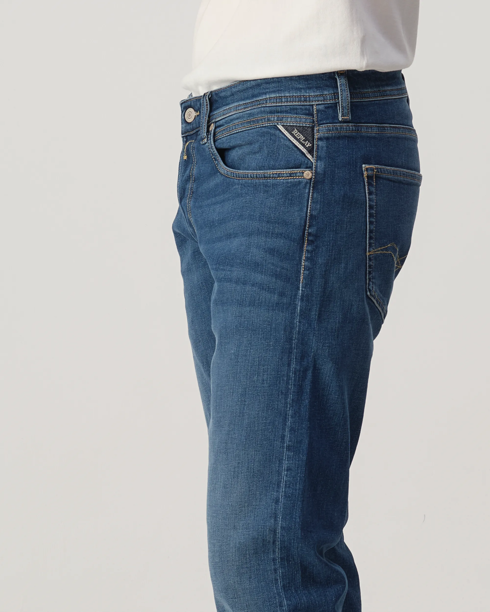 Replay Grover Jeans Blauw 110426-001-32/32