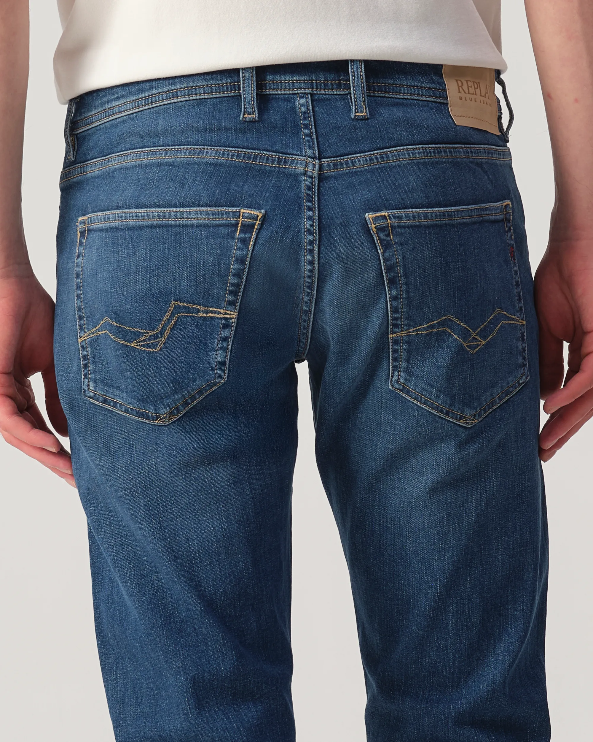 Replay Grover Jeans Blauw 110426-001-32/32