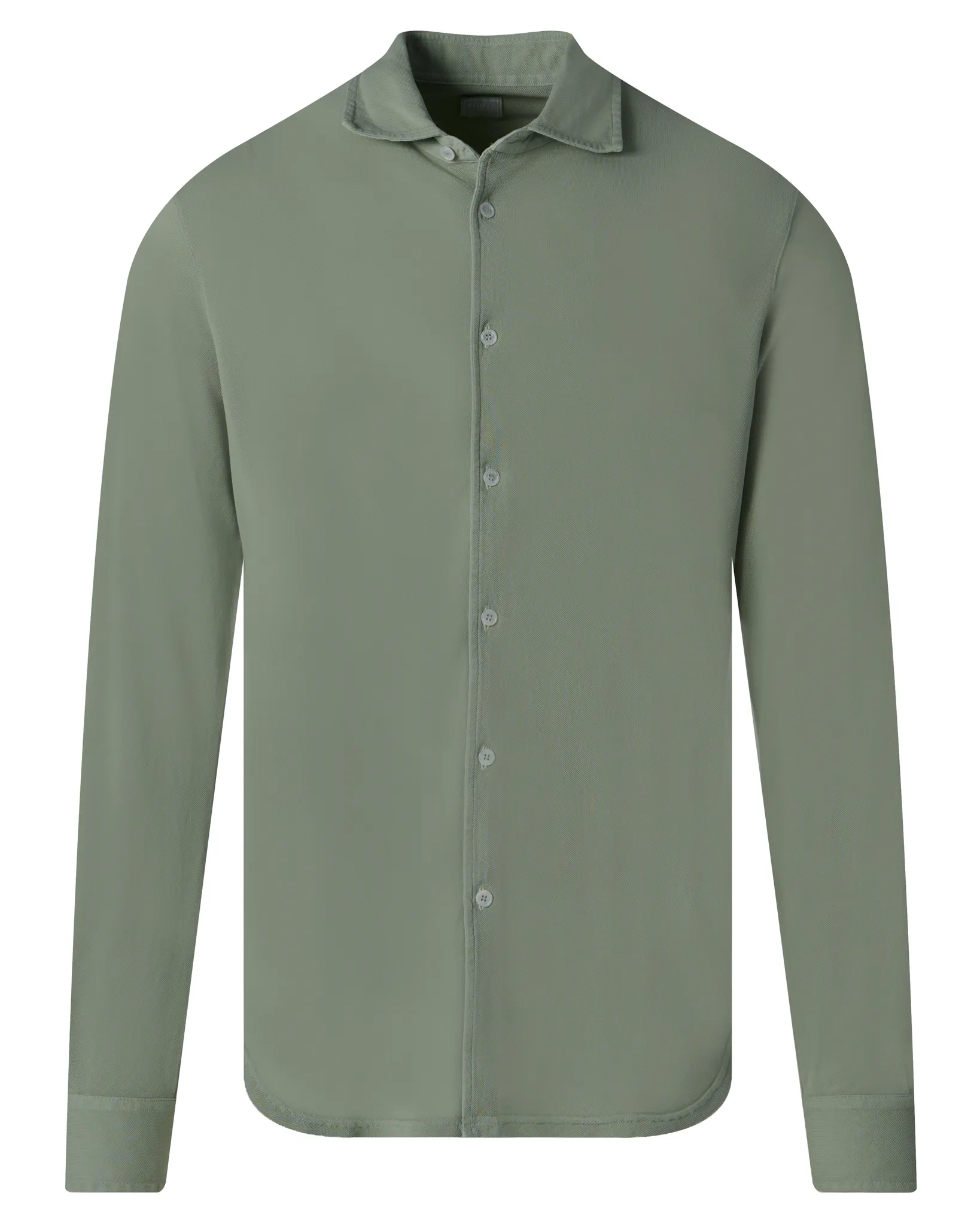 Fedeli Steve Casual Overhemd Licht groen 110432-001-52