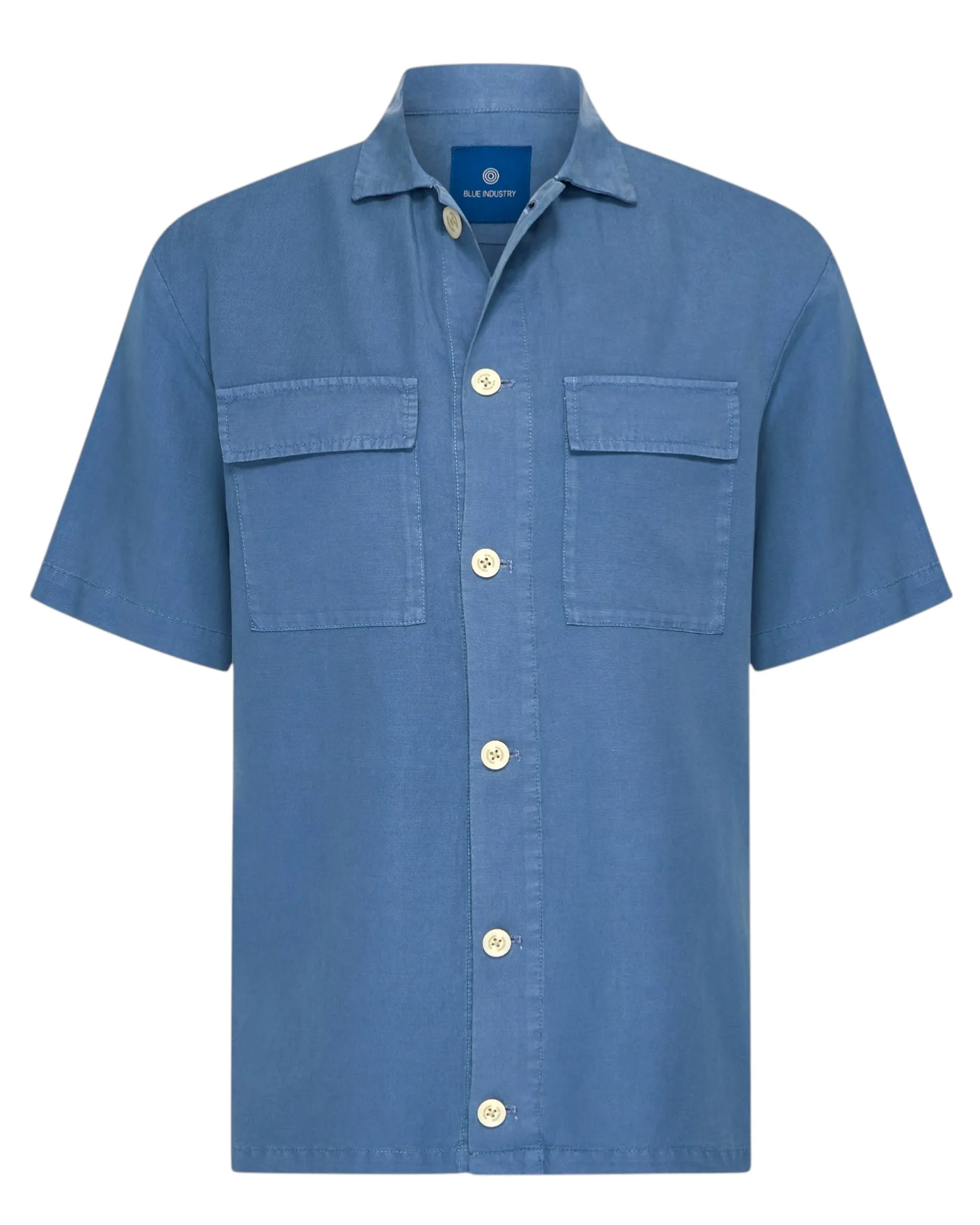 Blue Industry Overshirt Donker blauw 110456-001-L