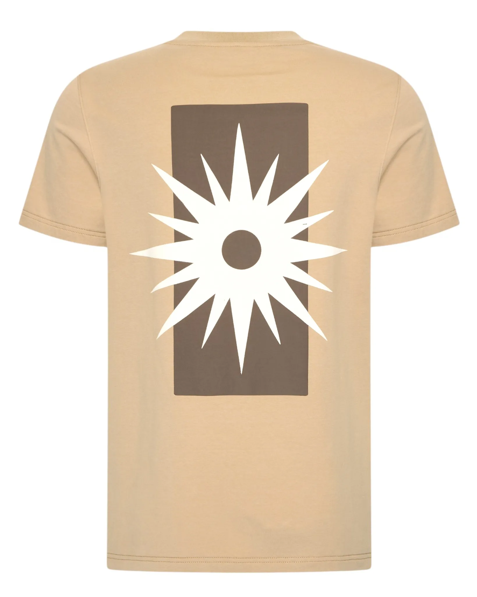 Blue Industry T-shirt Taupe 110461-001-L