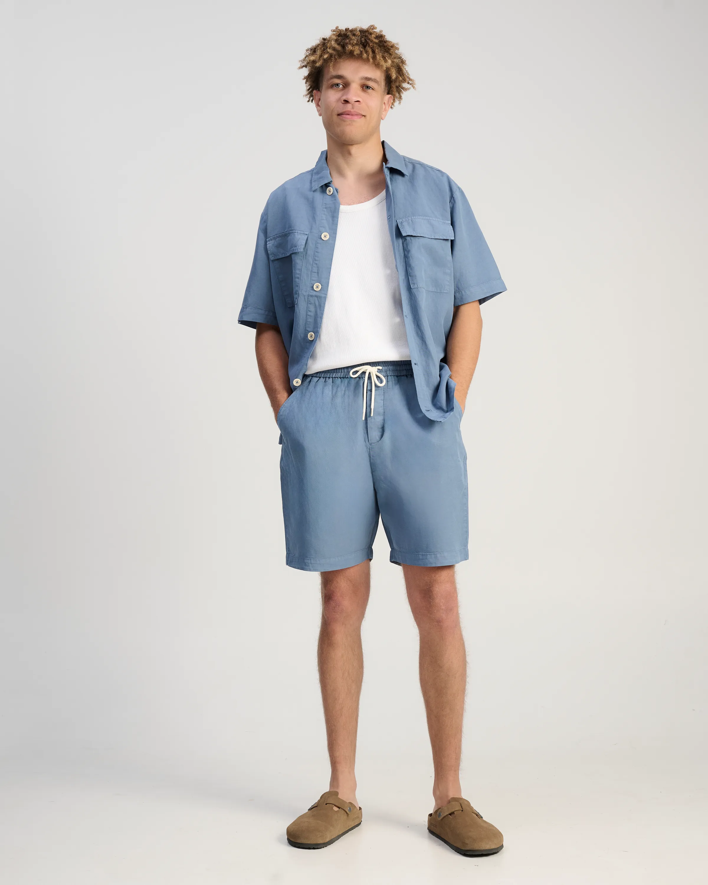 Blue Industry Short Donker blauw 110487-001-L