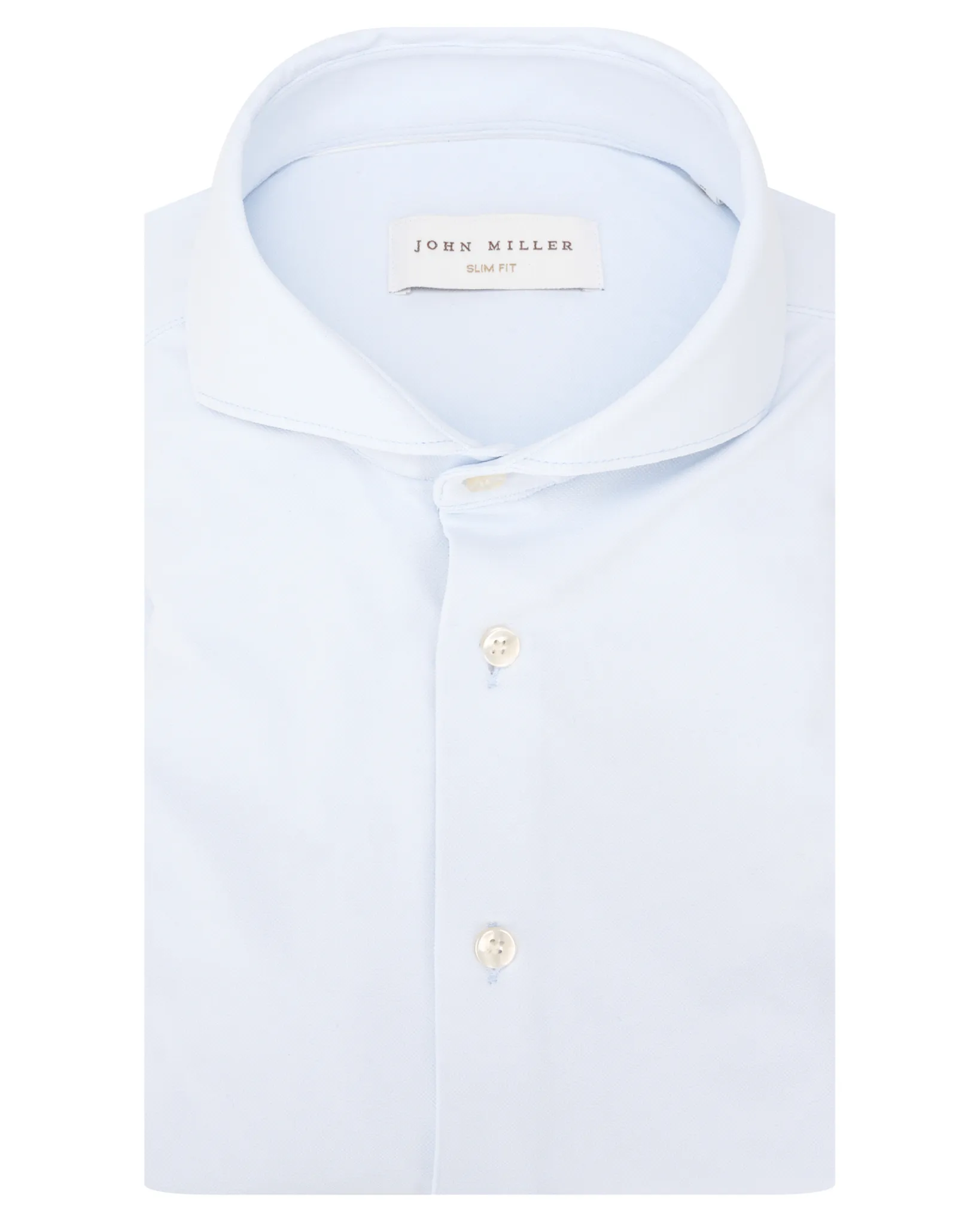 John Miller Hyperstretch Overhemd Licht blauw 110502-001-38